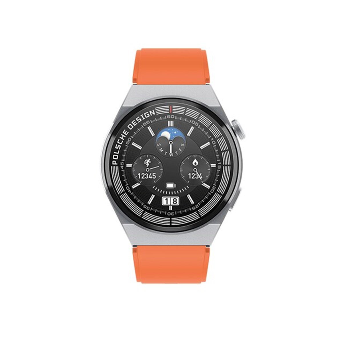 NavimarineSMART002-02  TuruncuNavimarine SMART002-02 Turuncu Smart Akıllı Erkek Kol Saati