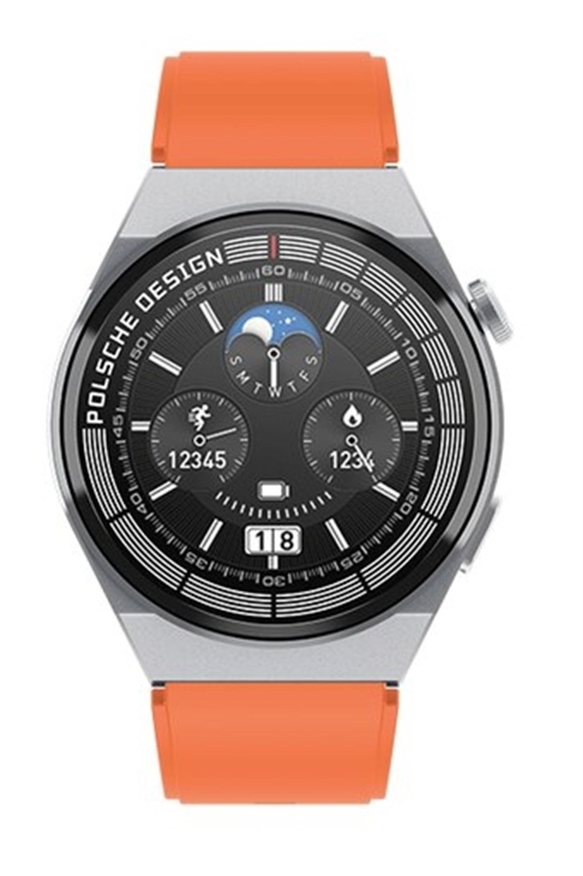 NavimarineSMART002-02  TuruncuNavimarine SMART002-02 Turuncu Smart Akıllı Erkek Kol Saati