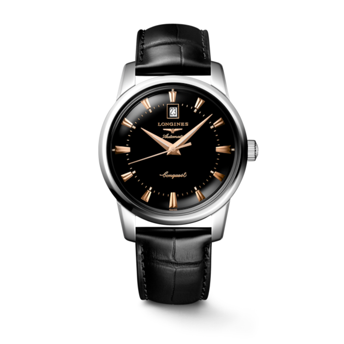 Longines L1.645.4.52.4Longines L1.645.4.52.4 Conquest Heritage Erkek Kol Saati