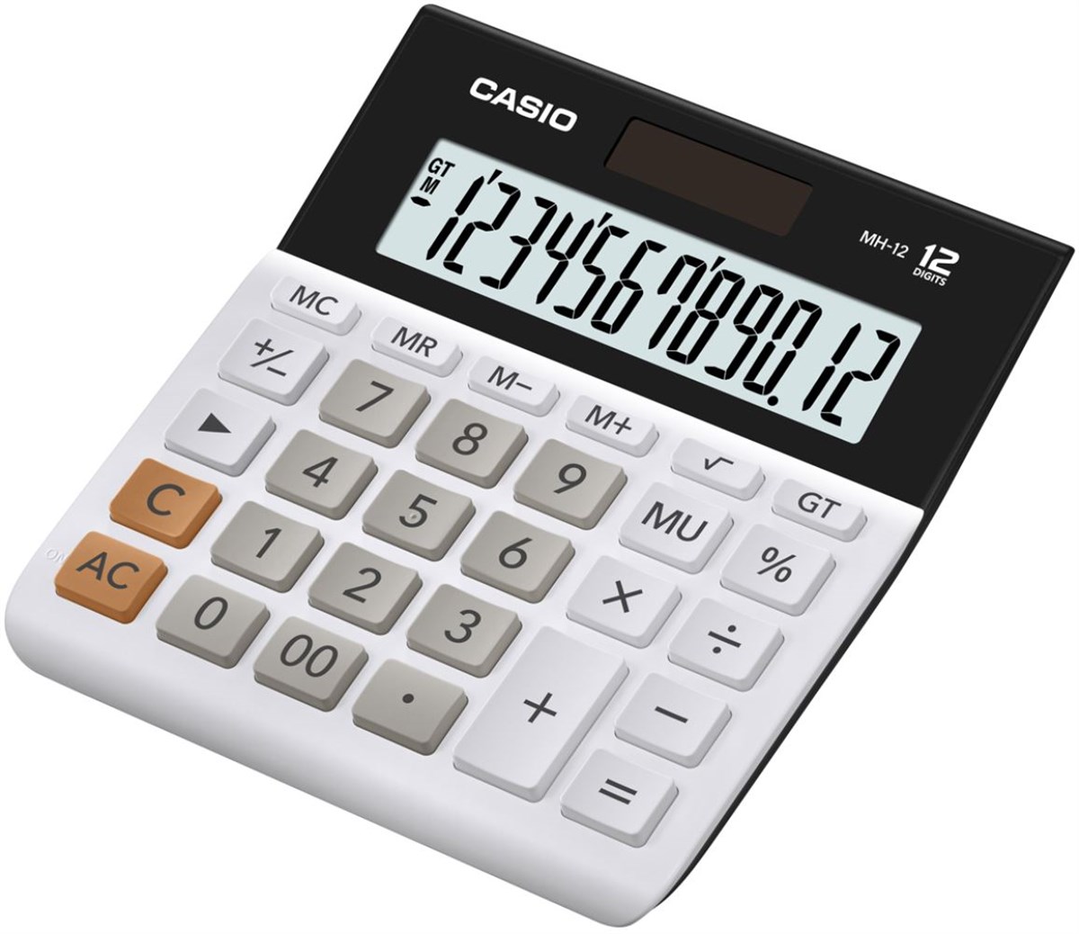 CasioMH-12-WECasio MH-12-WE Hesap Makinası