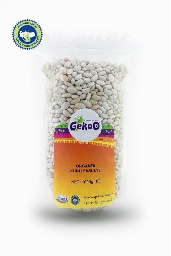 GEKOO ORGANİK KURUFASULYE 1Kg