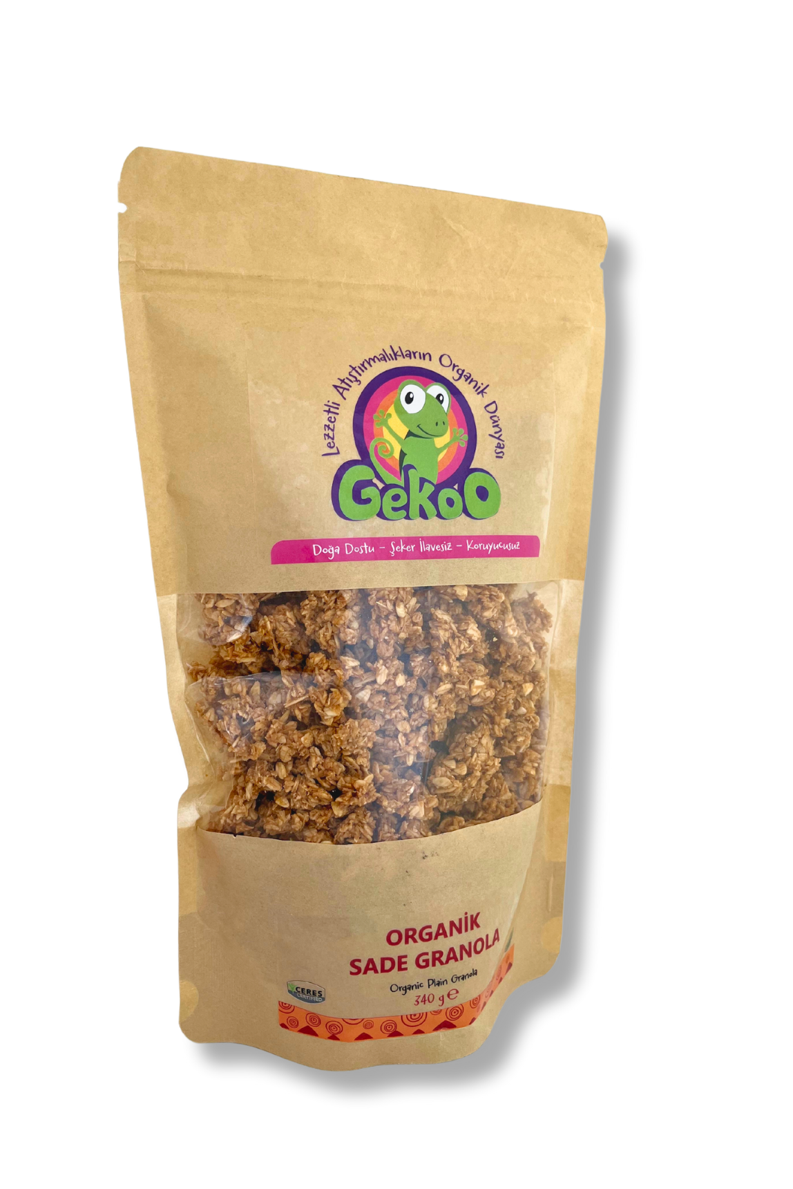 GekoO Organik Sade Granola 340G