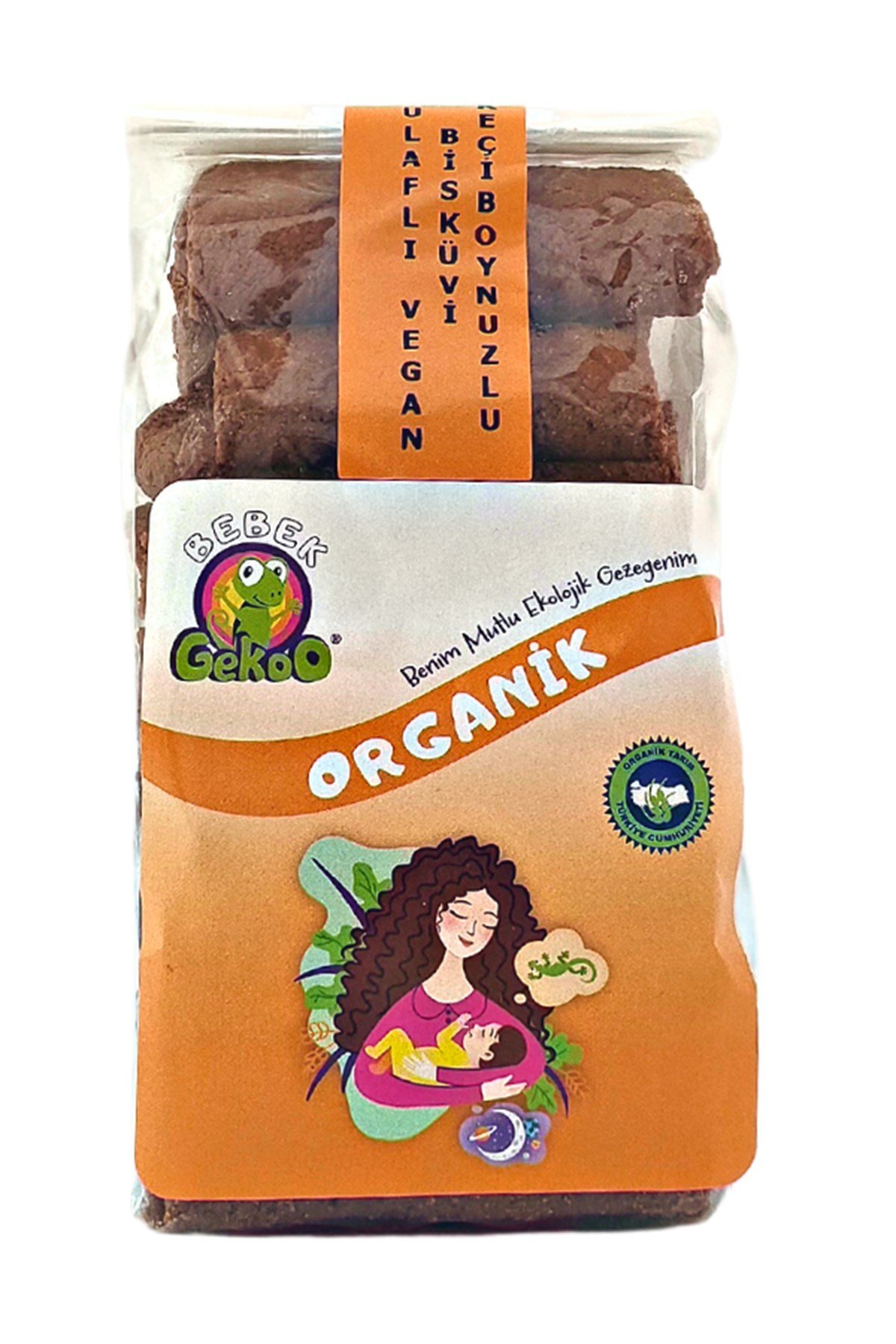 Gekoo Yulaflı Keçiboynuzlu Organik Bebek Bisküvisi 300G