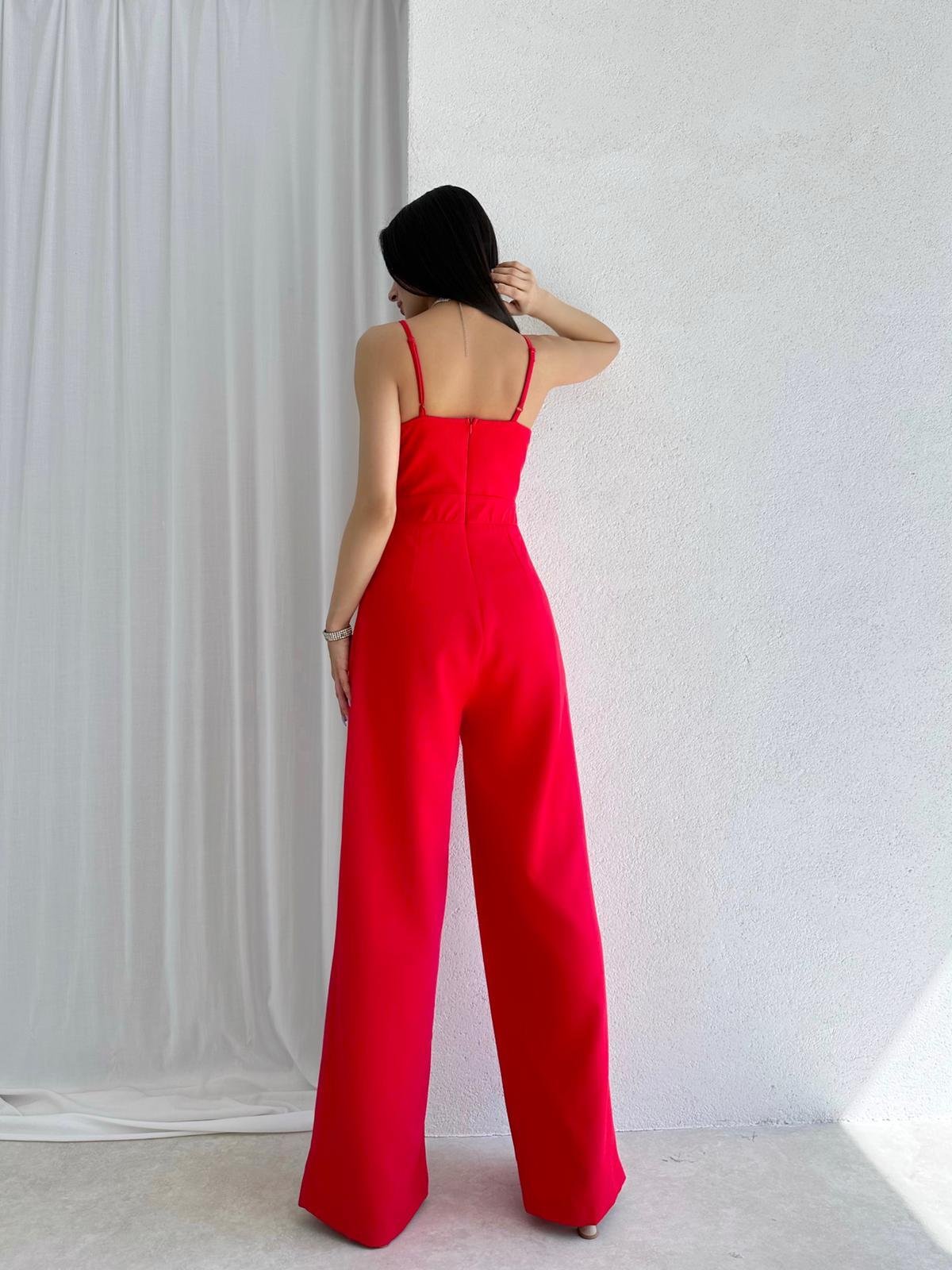 Askı Detay Tasarım Tulum - KIRMIZI