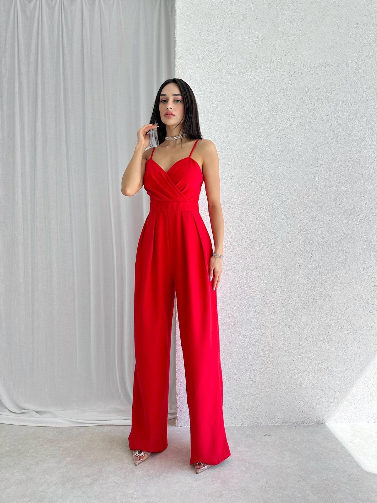 Askı Detay Tasarım Tulum - KIRMIZI