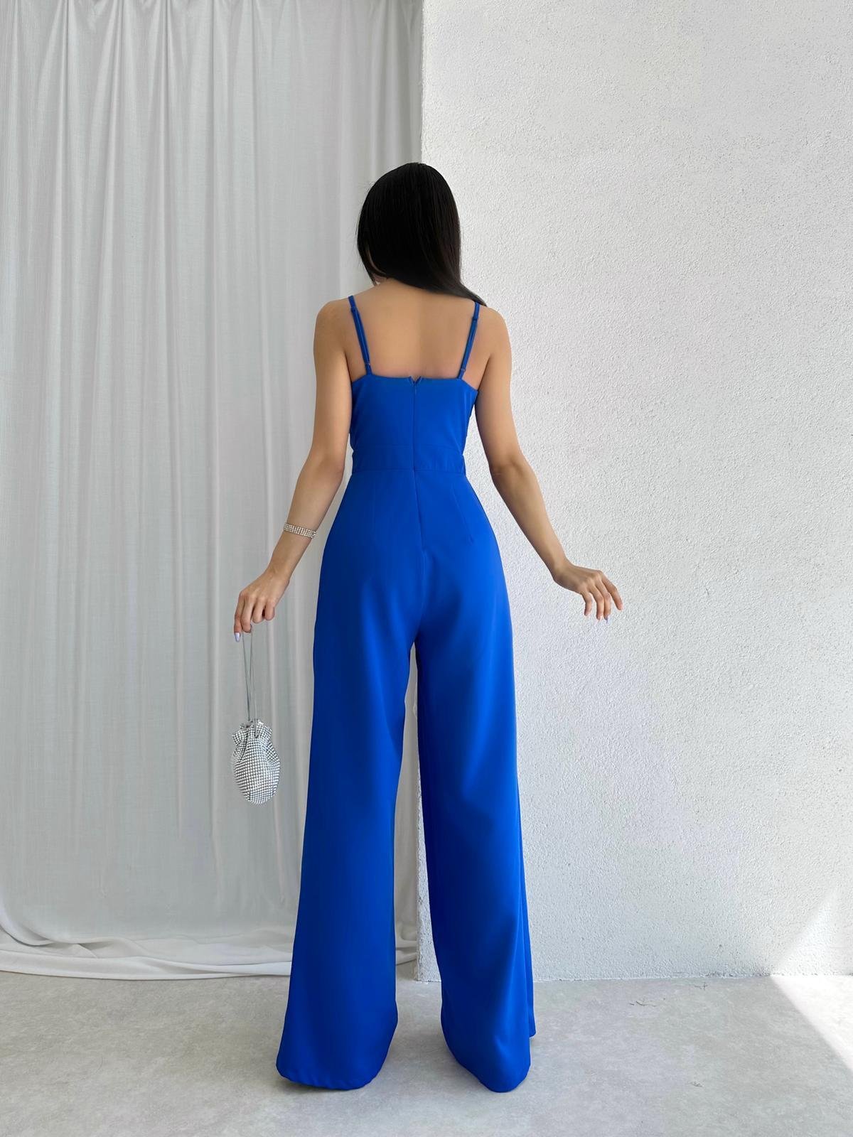 Askı Detay Tasarım Tulum - SAKS MAVİ