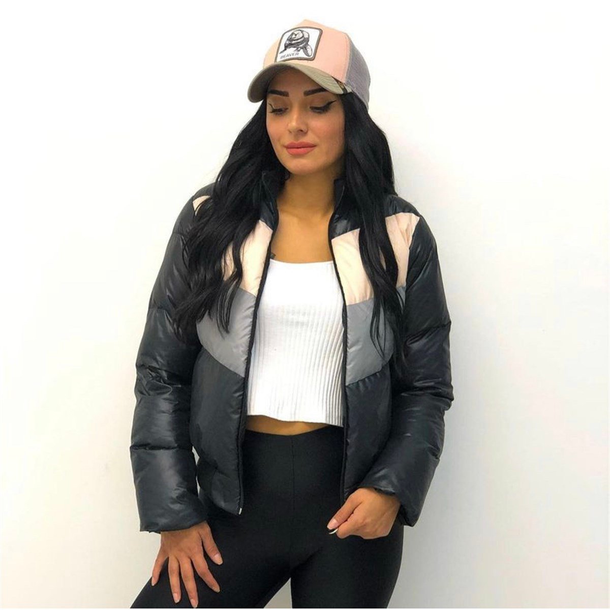 Şişme Spor Mont - SİYAH