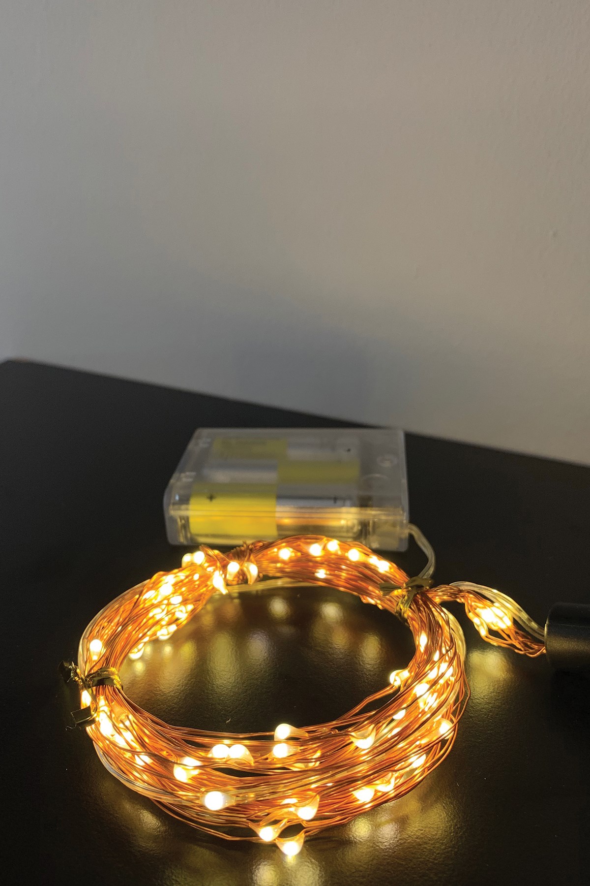 5 TELLİ SAÇAK LED 100 LEDLİ BAKIR TEL PİLLİ