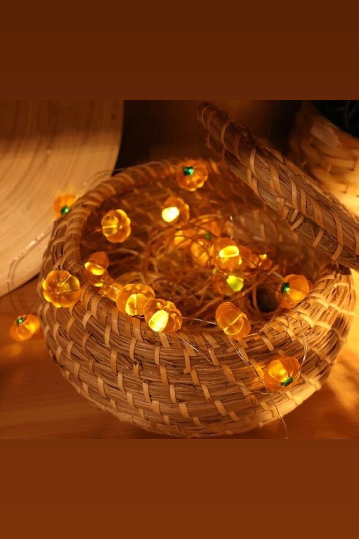 Balkabağı Peri Led Işık