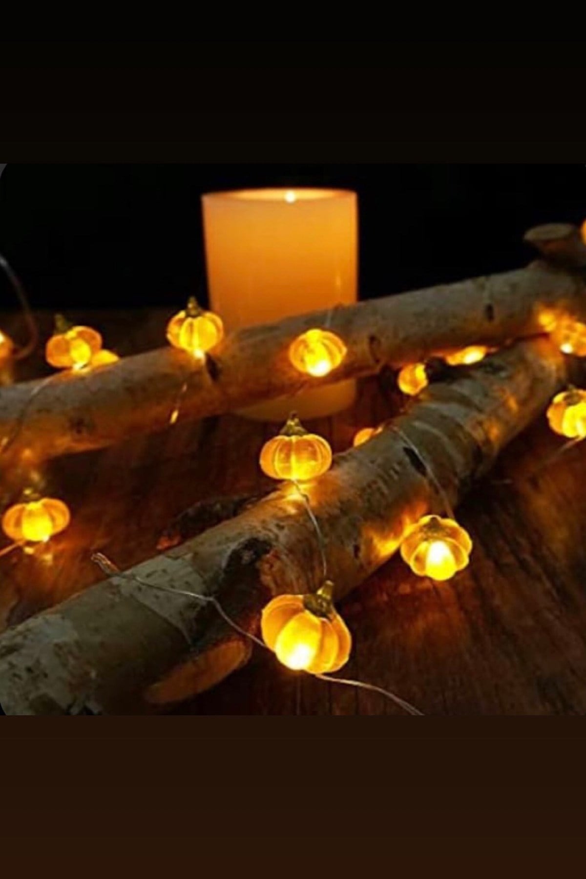 Balkabağı Peri Led Işık