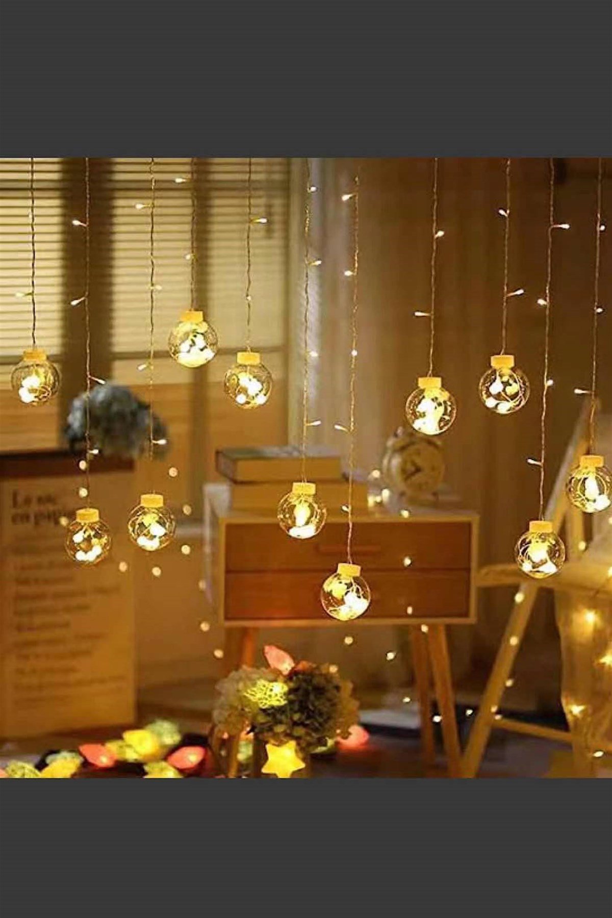 Işıklı Top Perde Led