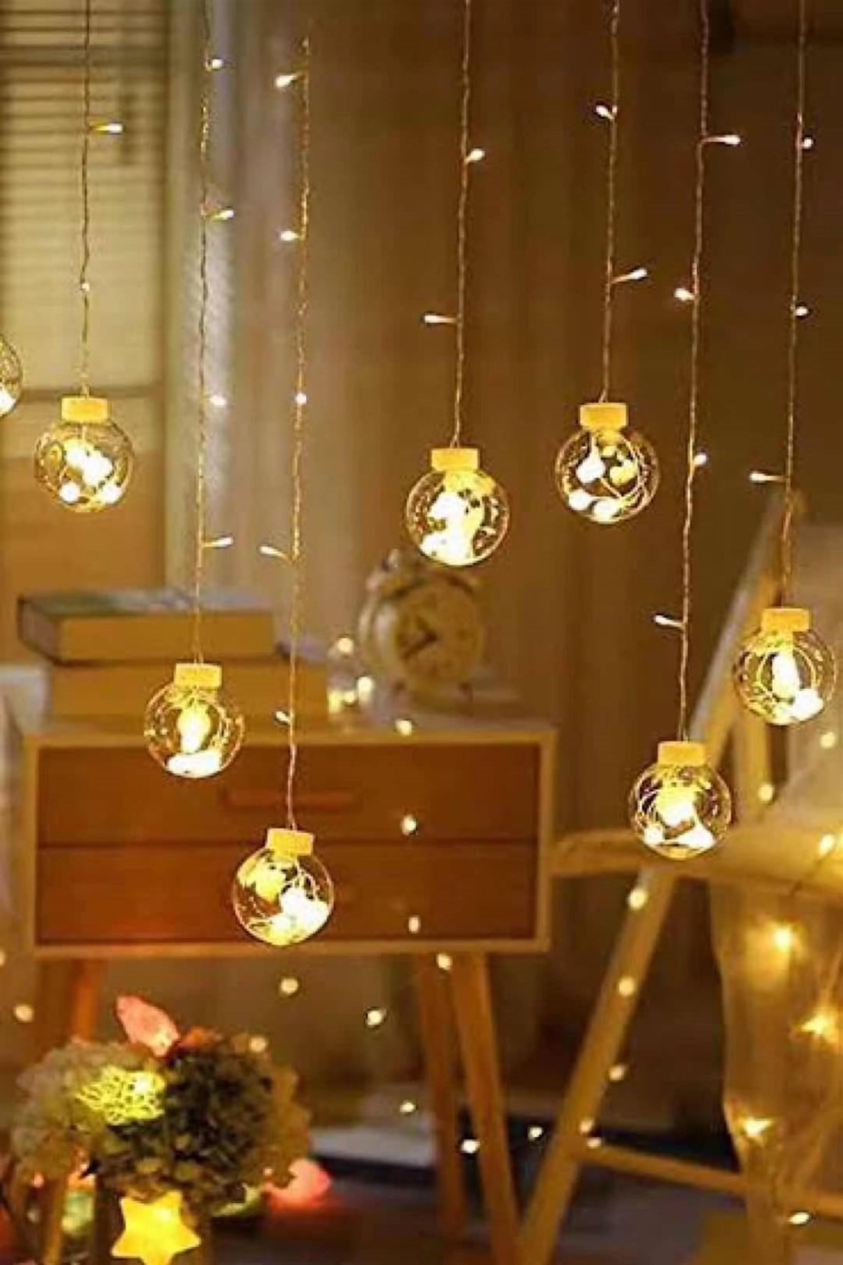 Işıklı Top Perde Led