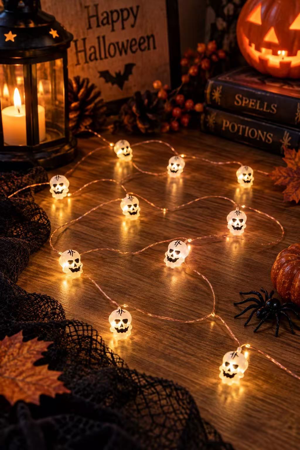 Kurukafa Halloween Led Işık 