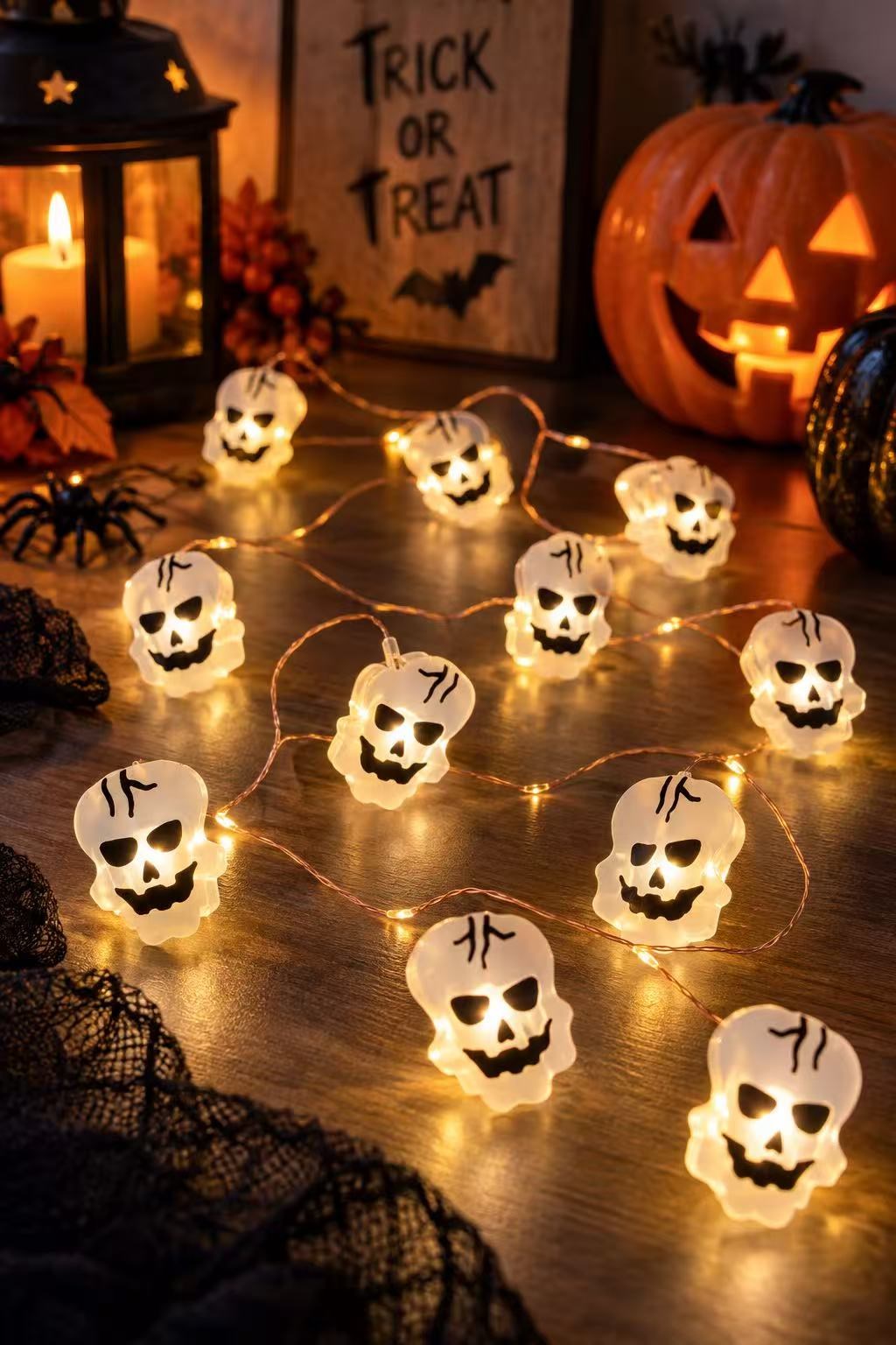Kurukafa Halloween Led Işık 