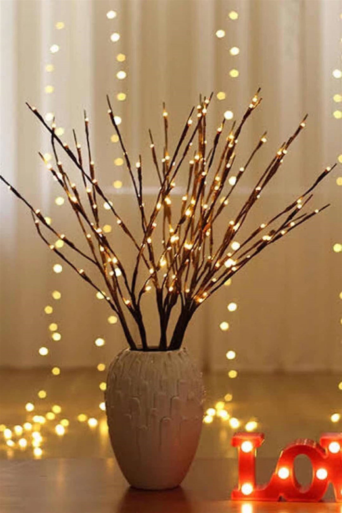 Led Işıklı Dal 75cm