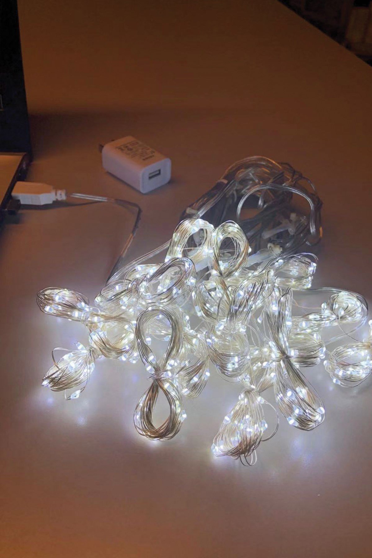 PERDE LED 3X3M BEYAZ IŞIK