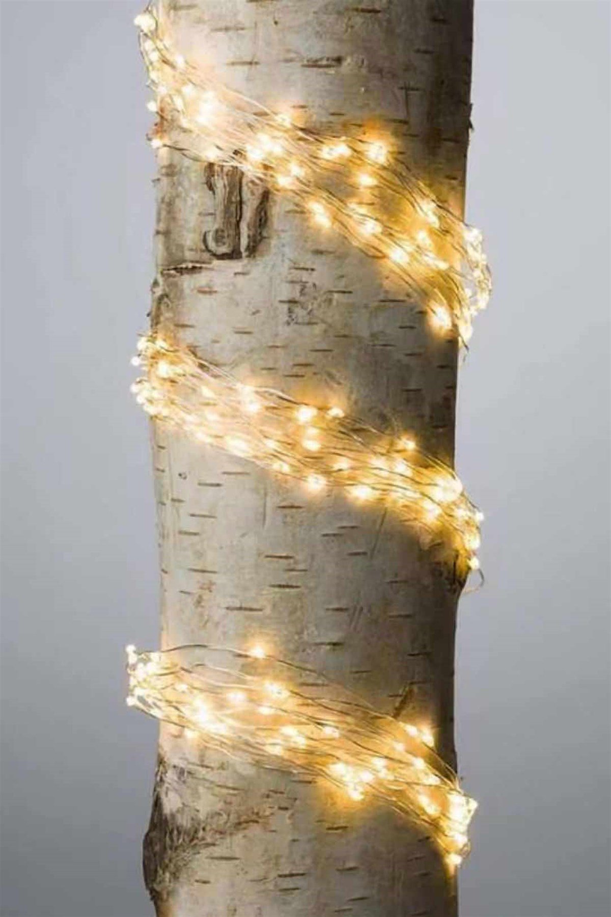 Saçak Led Gümüş Tel