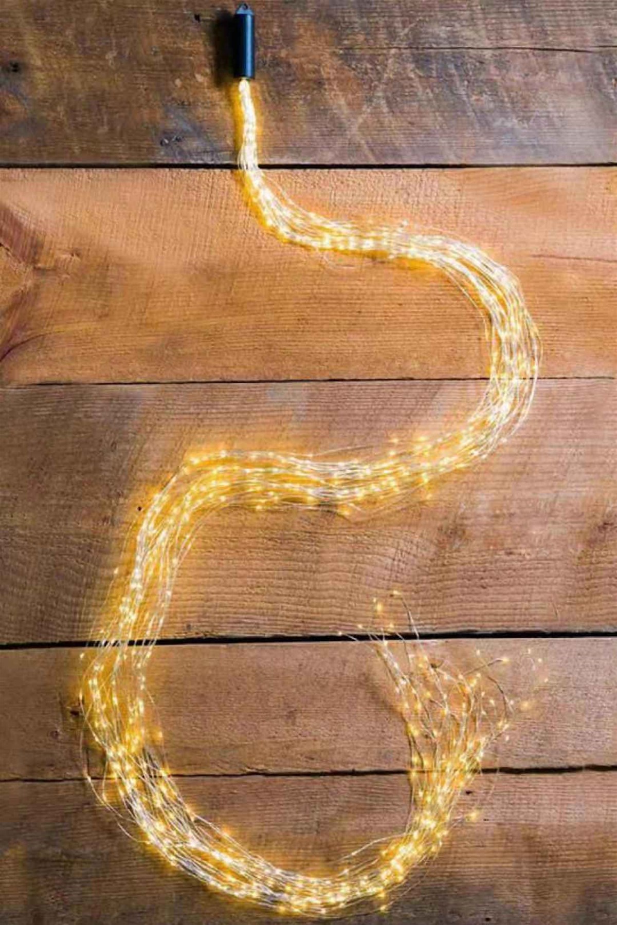Saçak Led Gümüş Tel