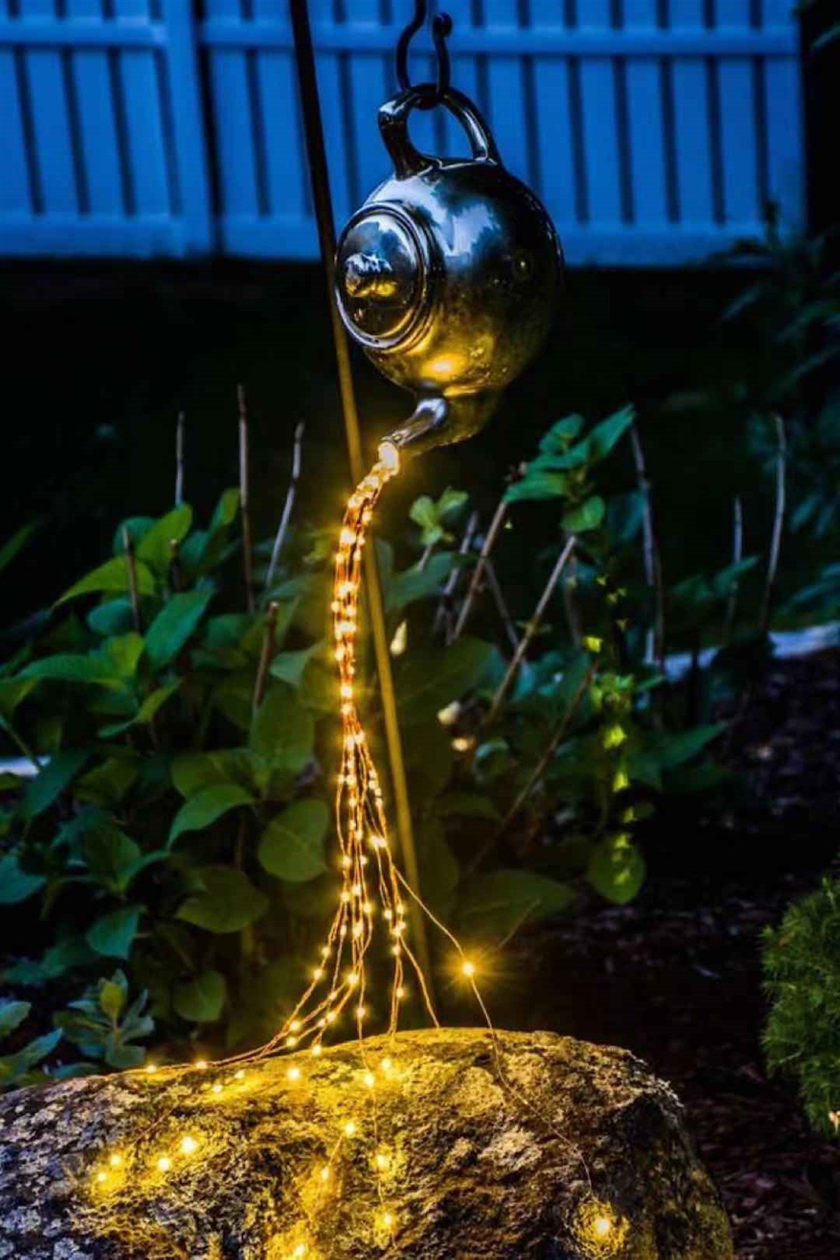 Saçak Led Gümüş Tel
