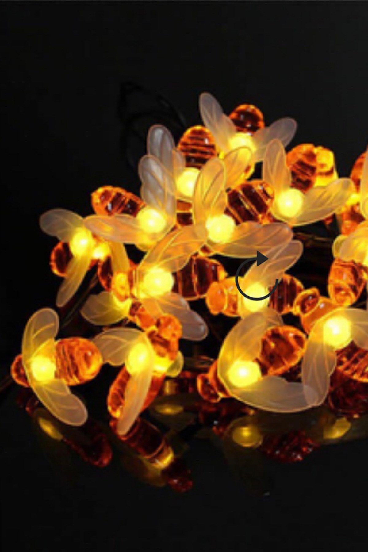 Solar Arılar Led Işık Zinciri
