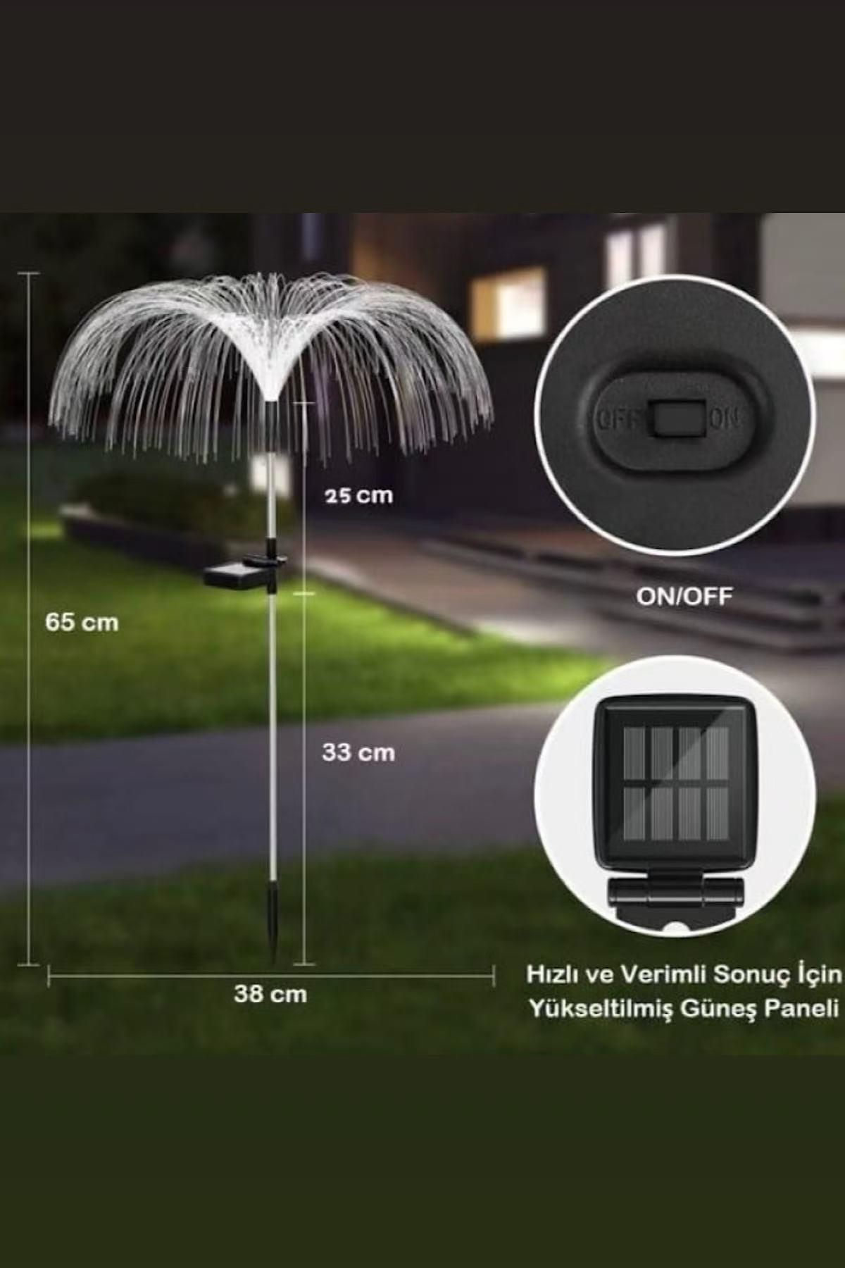 Solar Jellyfish Bahçe Işıkları 2´li Set