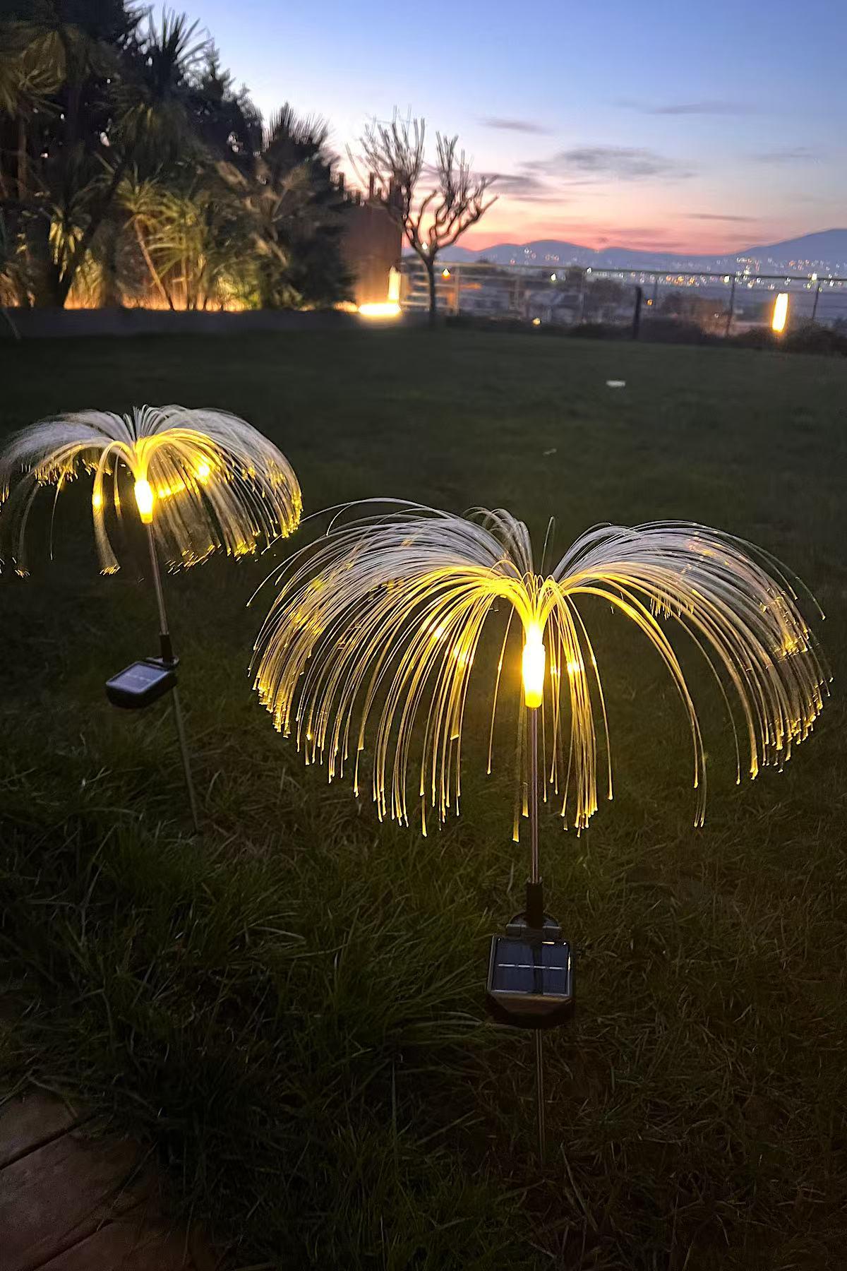 Solar Jellyfish Bahçe Işıkları 2´li Set