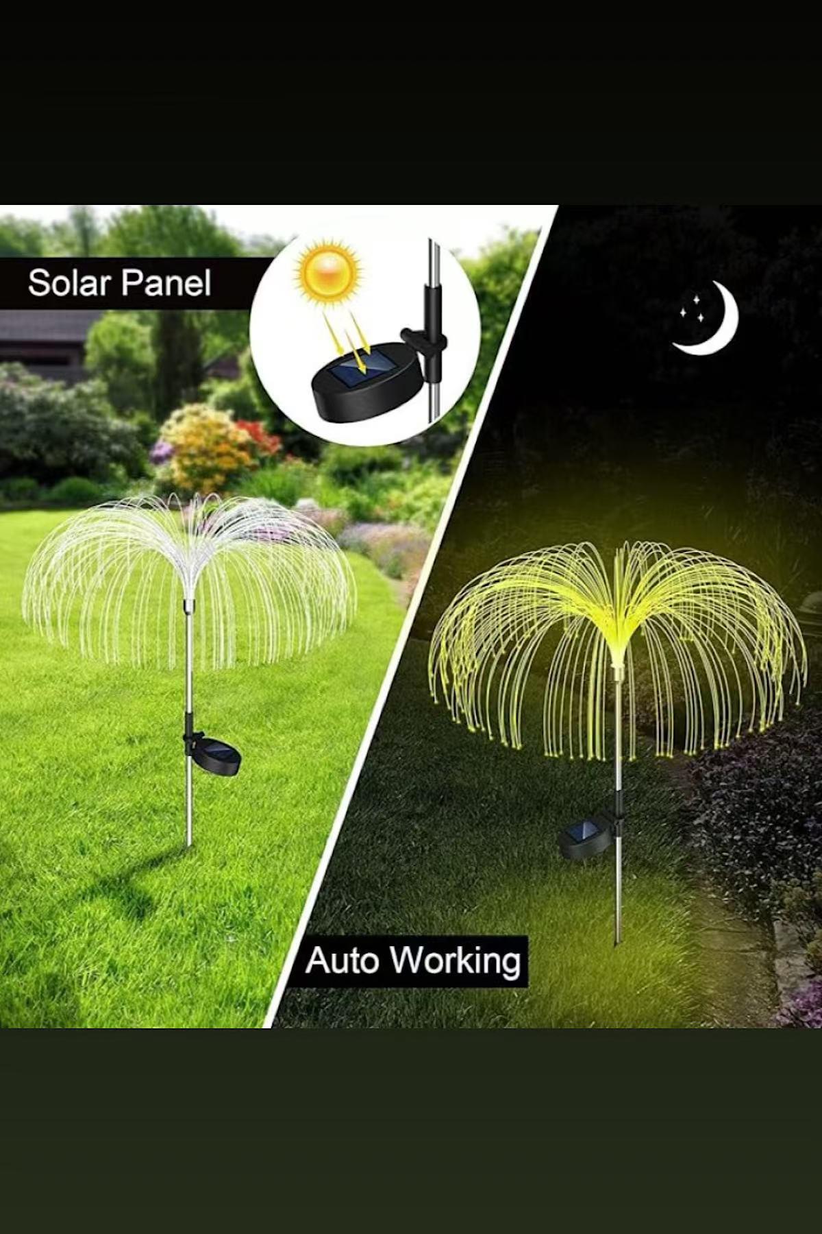 Solar Jellyfish Bahçe Işıkları 2´li Set