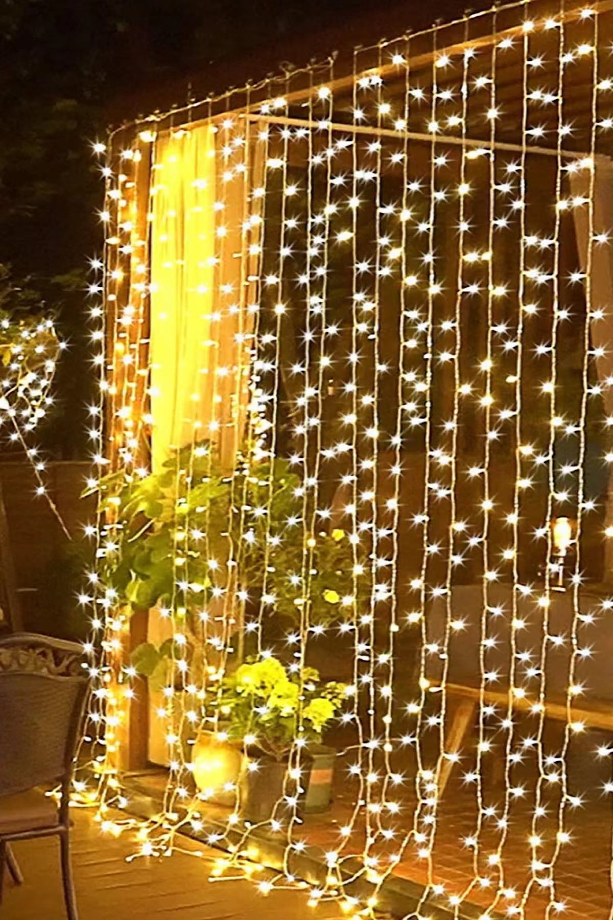 Solar Perde Led Işık