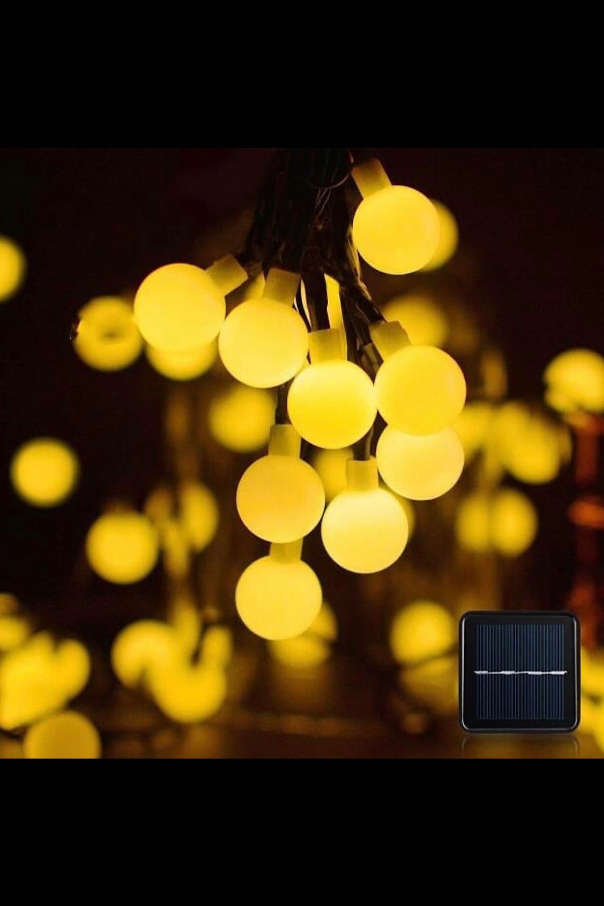 Solar Top Led Işık Zinciri