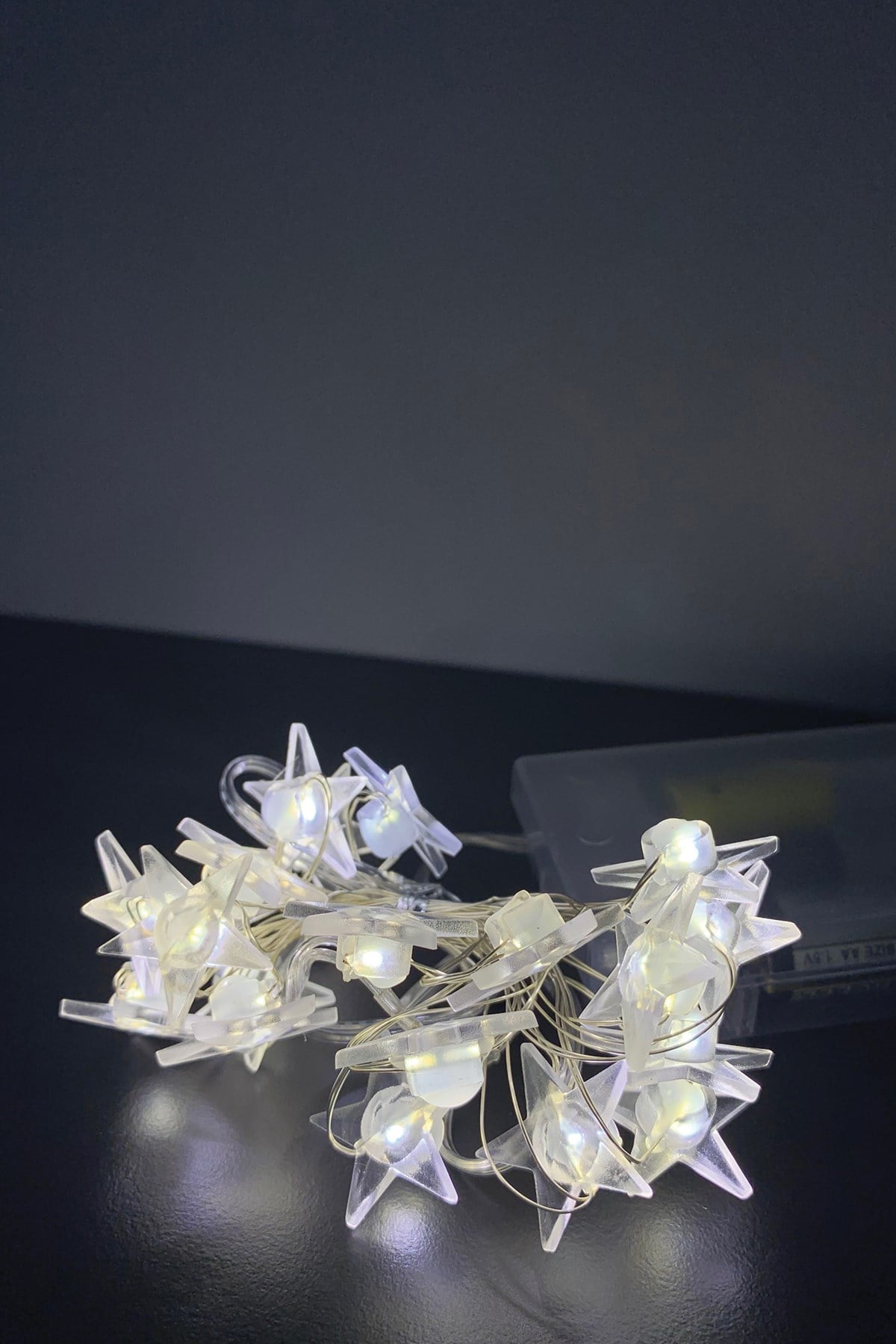 YILDIZ GÜMÜŞ TEL LED  PİLLİ