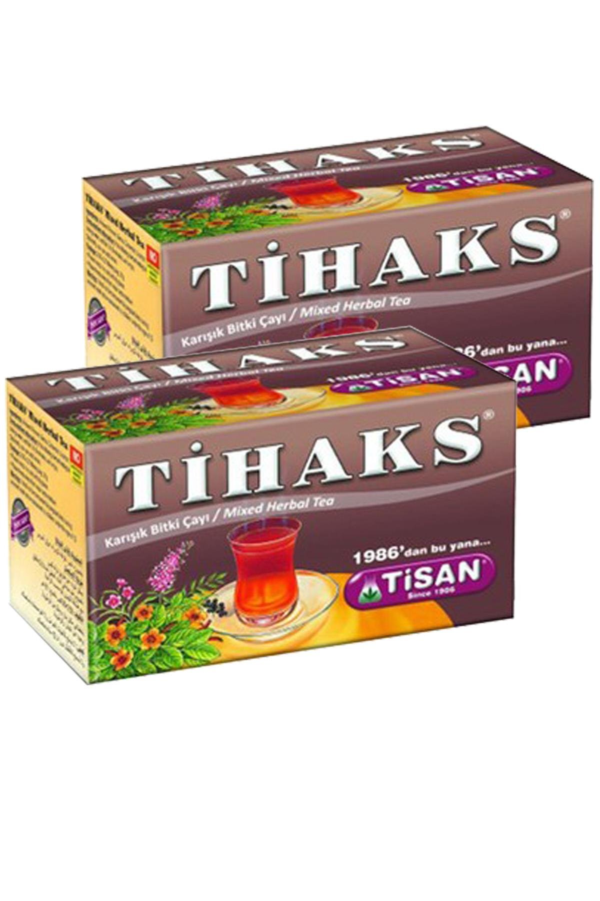 2 Kutu Tisan Tihaks Sallama Tilaks Bitki Çayı Bağırsak Çayı