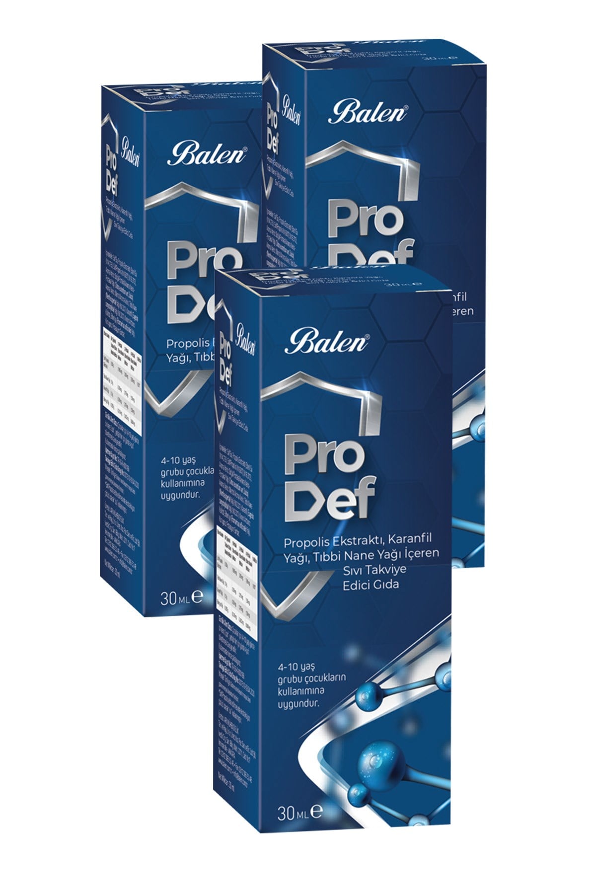 3 Kutu Prodef 30 Ml Pro Def Propolis Ekstraktlı Sprey