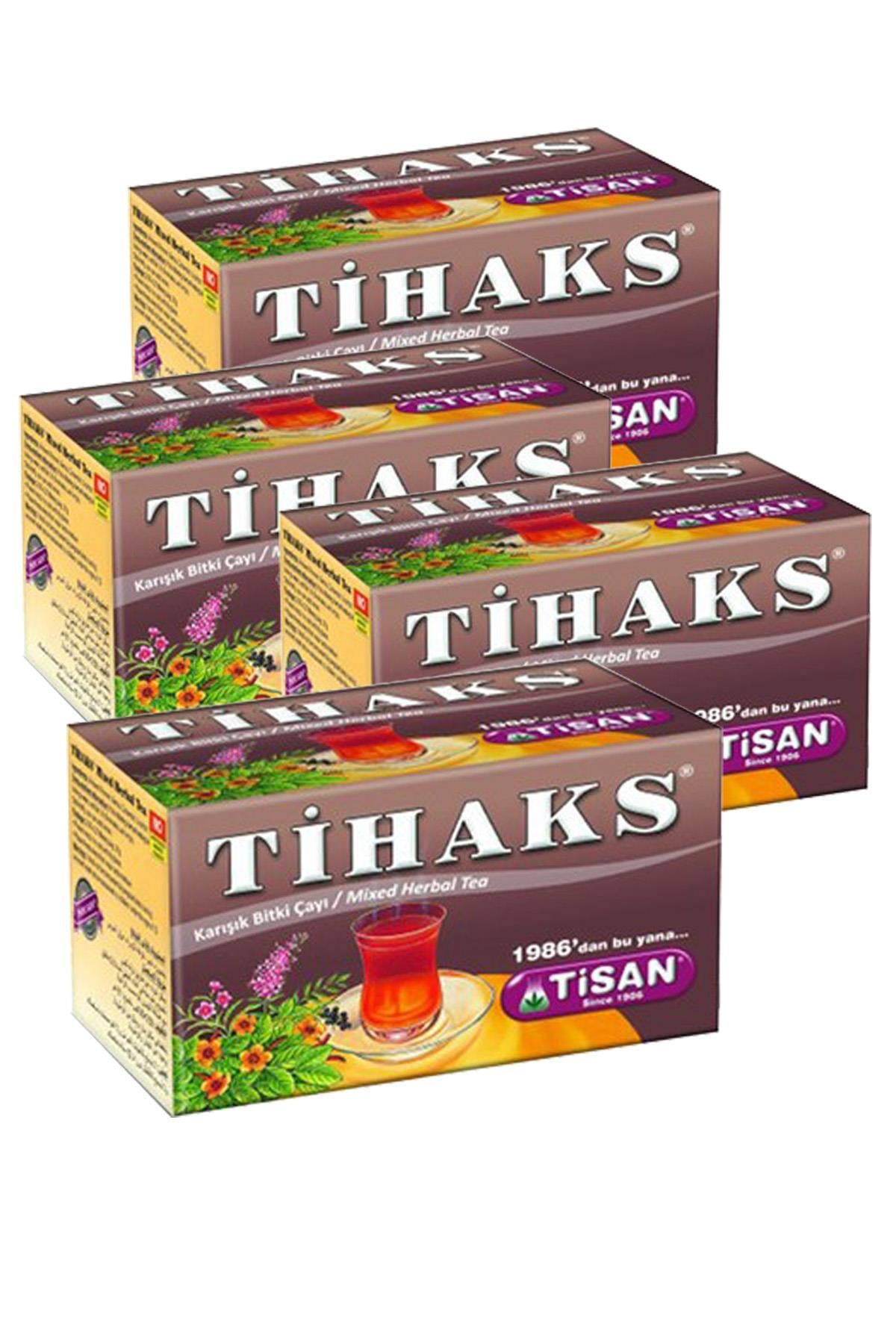 4 Kutu Tisan Tihaks Sallama Tilaks Bitki Çayı Bağrsak Çayı
