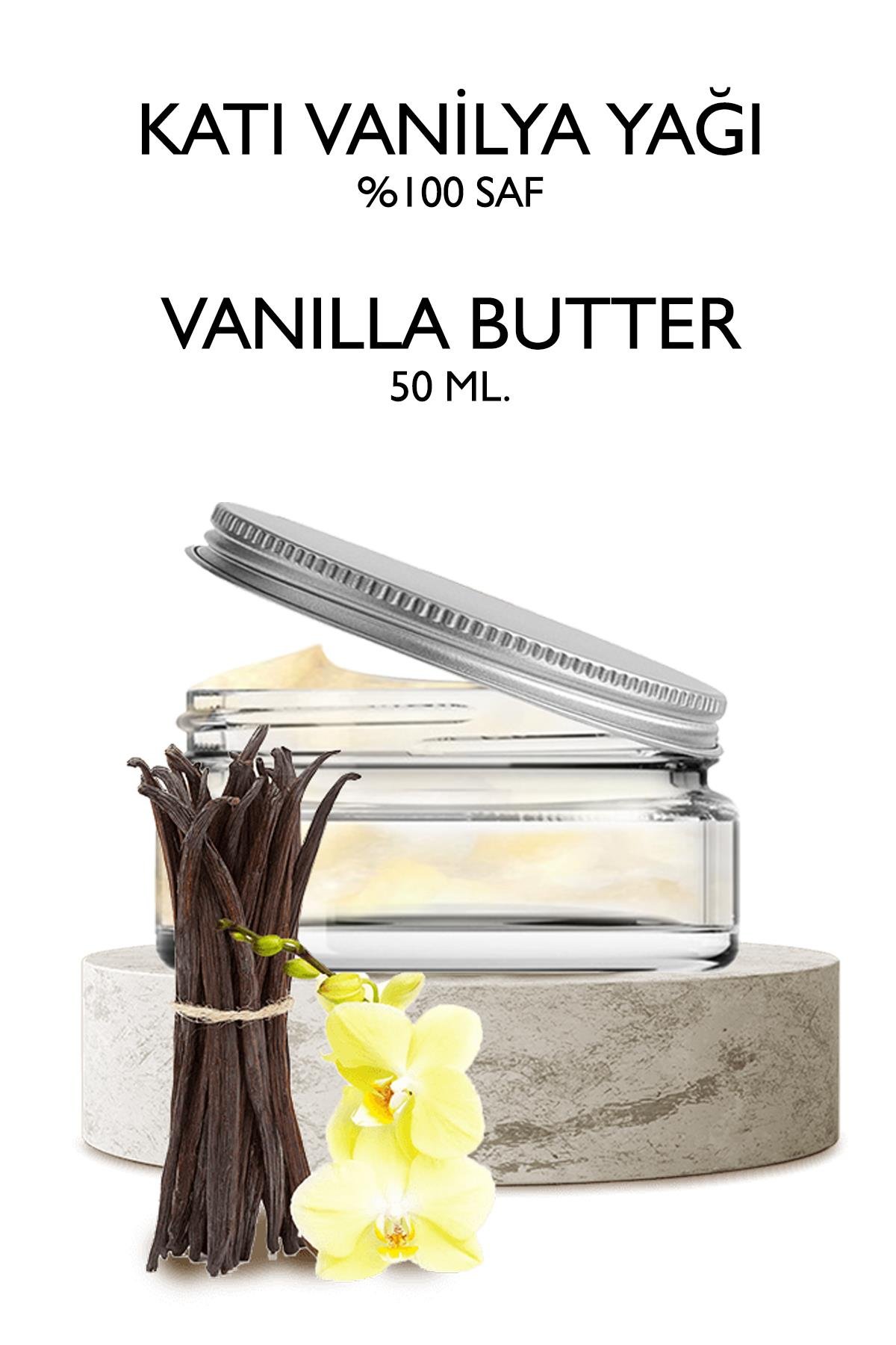 Katı Vanilya Yağı 50 ml. Saf Vanilya Yağı Vanilla Butter
