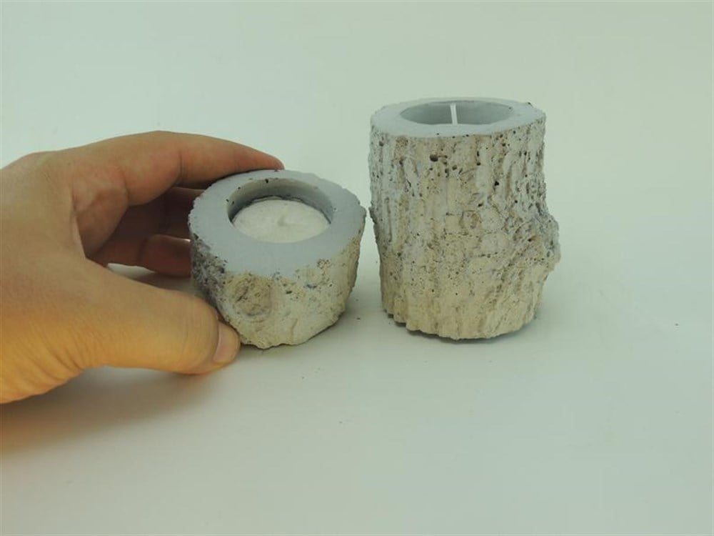 Beton 2'li Kütük Mumluk