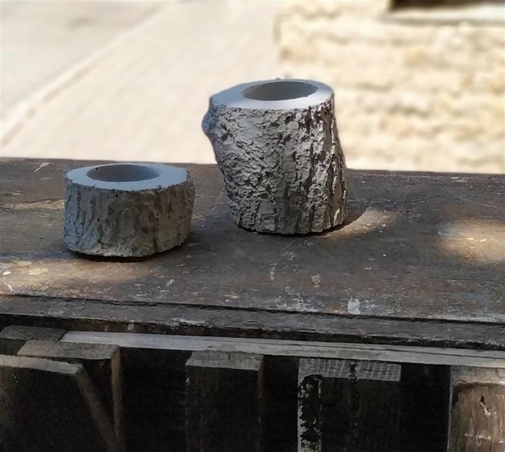 Beton 2'li Kütük Mumluk