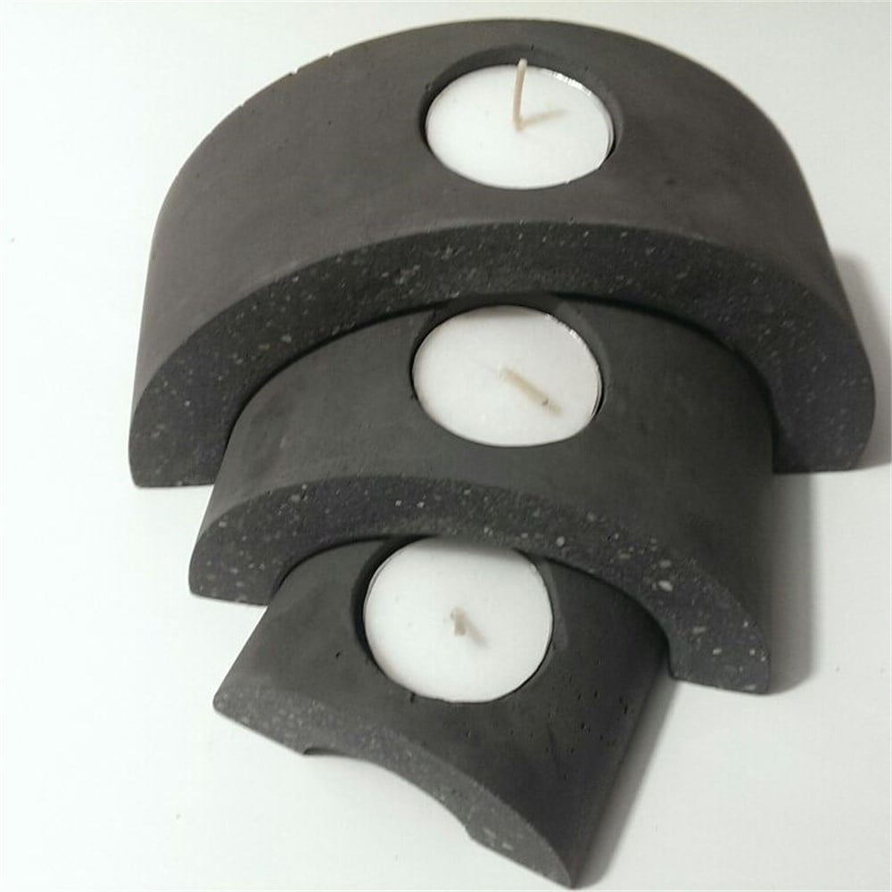 Beton Mumluk - Yarım Daire