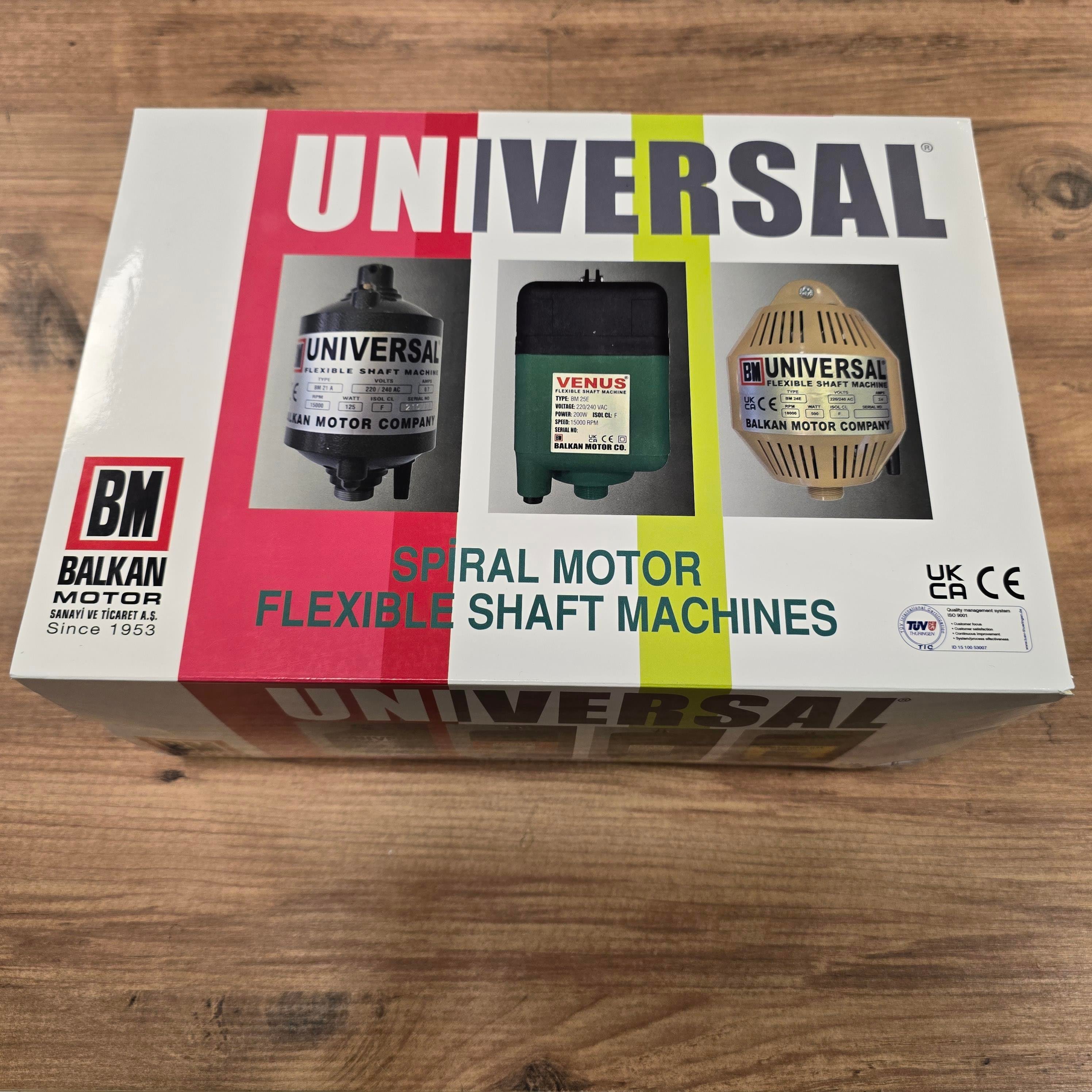 Universal Spiral Motor 25000 Devir BM23C  200 Watt + Devir Ayarlı Pedal