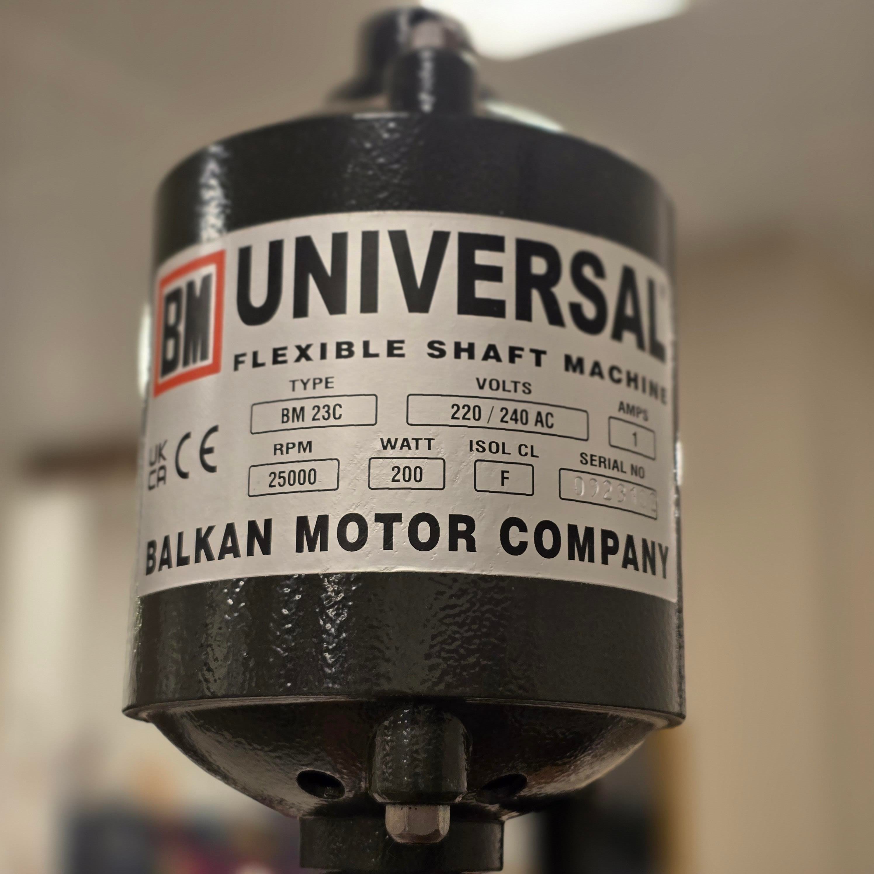 Universal Spiral Motor 25000 Devir BM23C  200 Watt + Devir Ayarlı Pedal