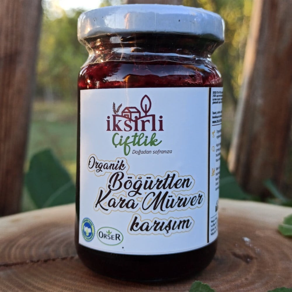 Organik Böğürtlen ve Mürver Karışımı 100 g.