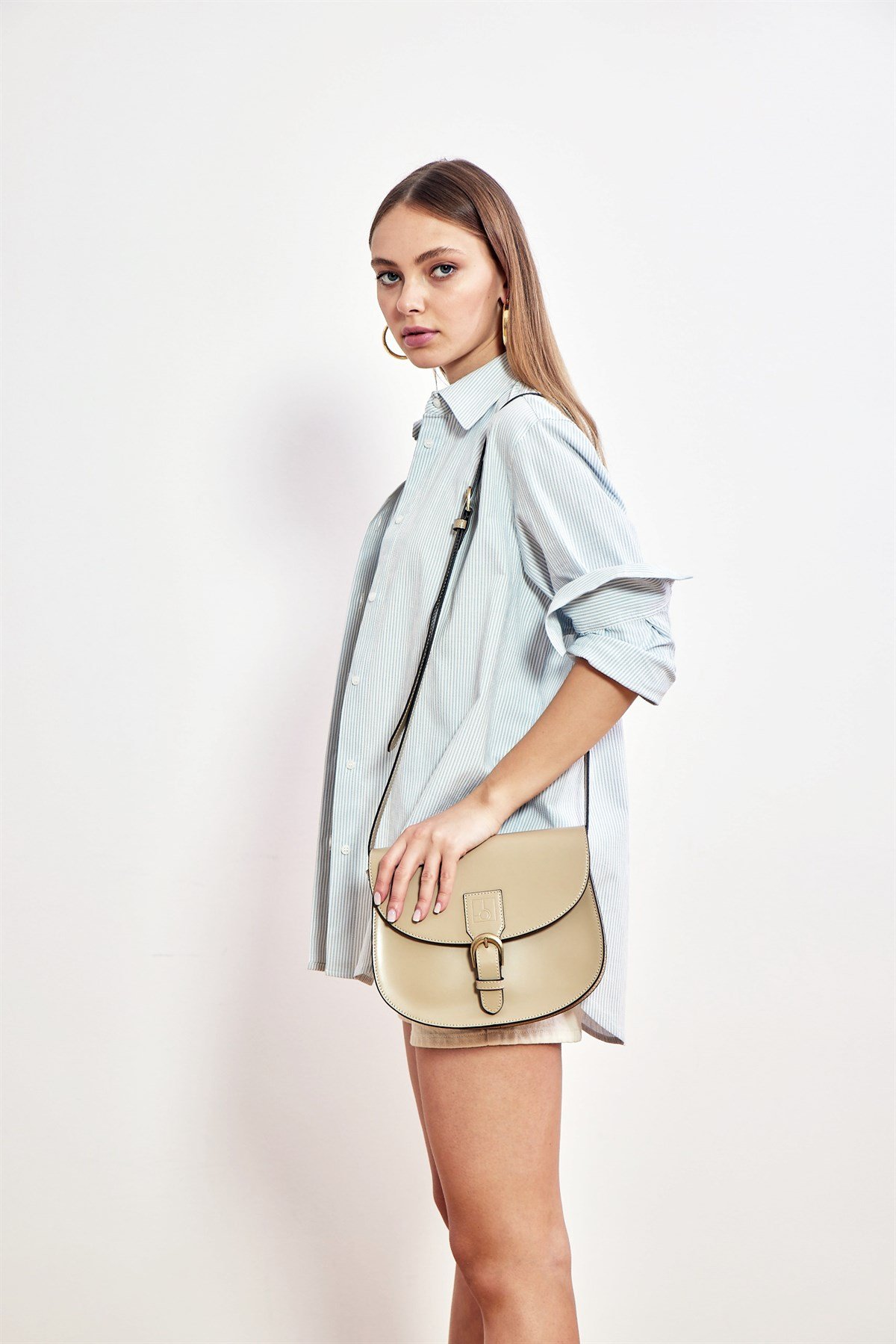 70's Saddle Bag Bej