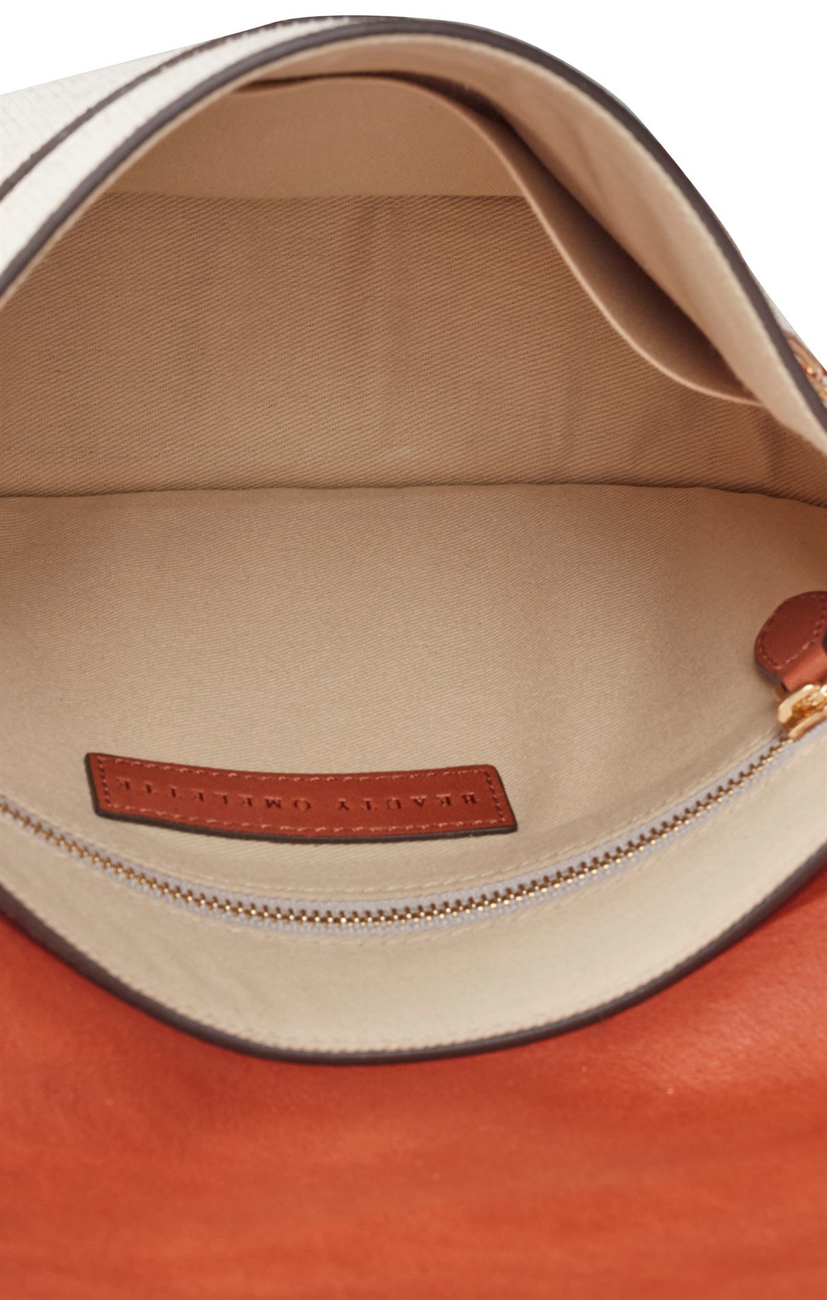 70's Saddle Canvas Bag Taba