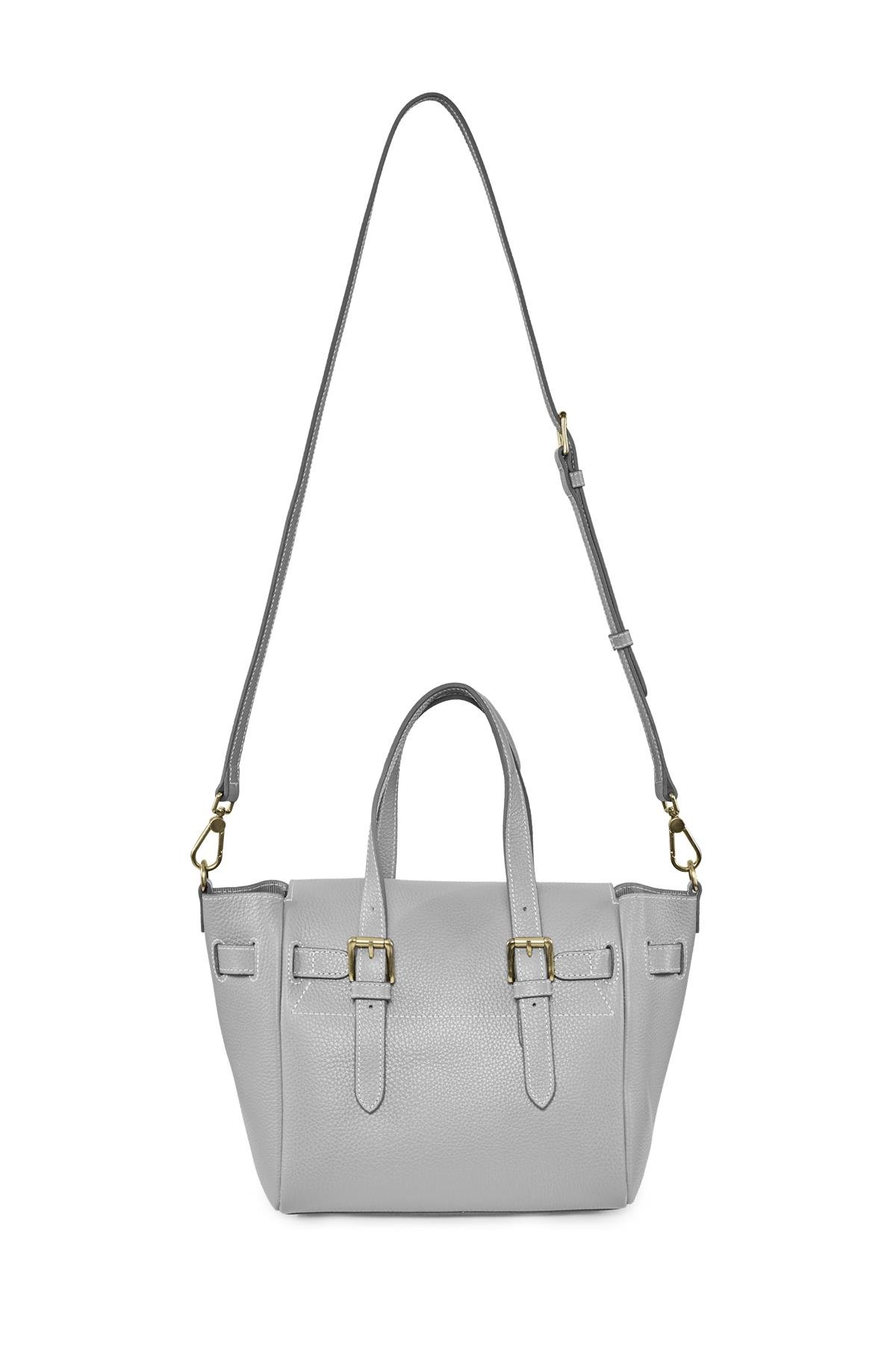 Açık Gri Gabrielle Floater Mini Bag Gold