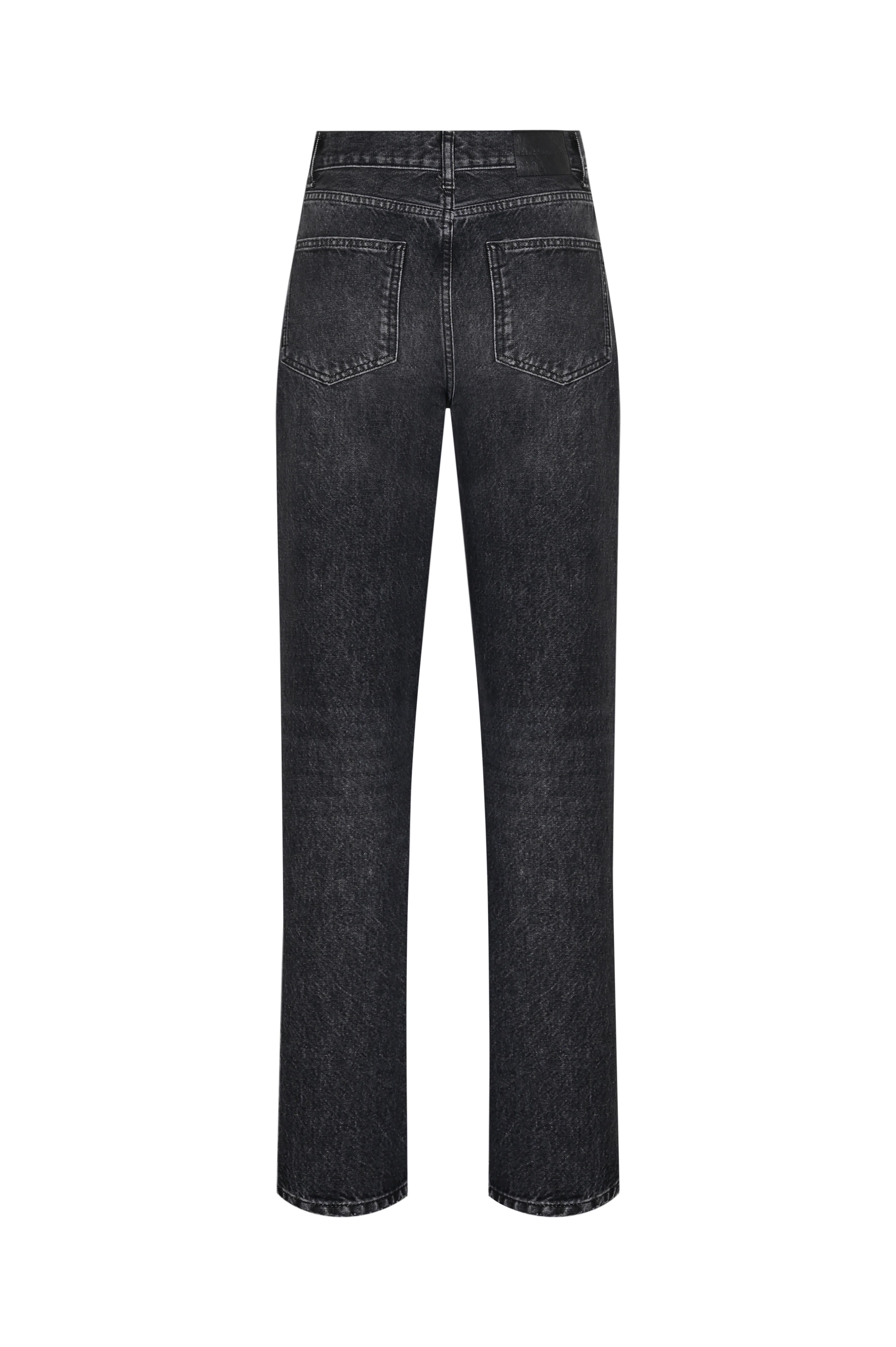 Antrasit Kate Loose Straight Fit Jean
