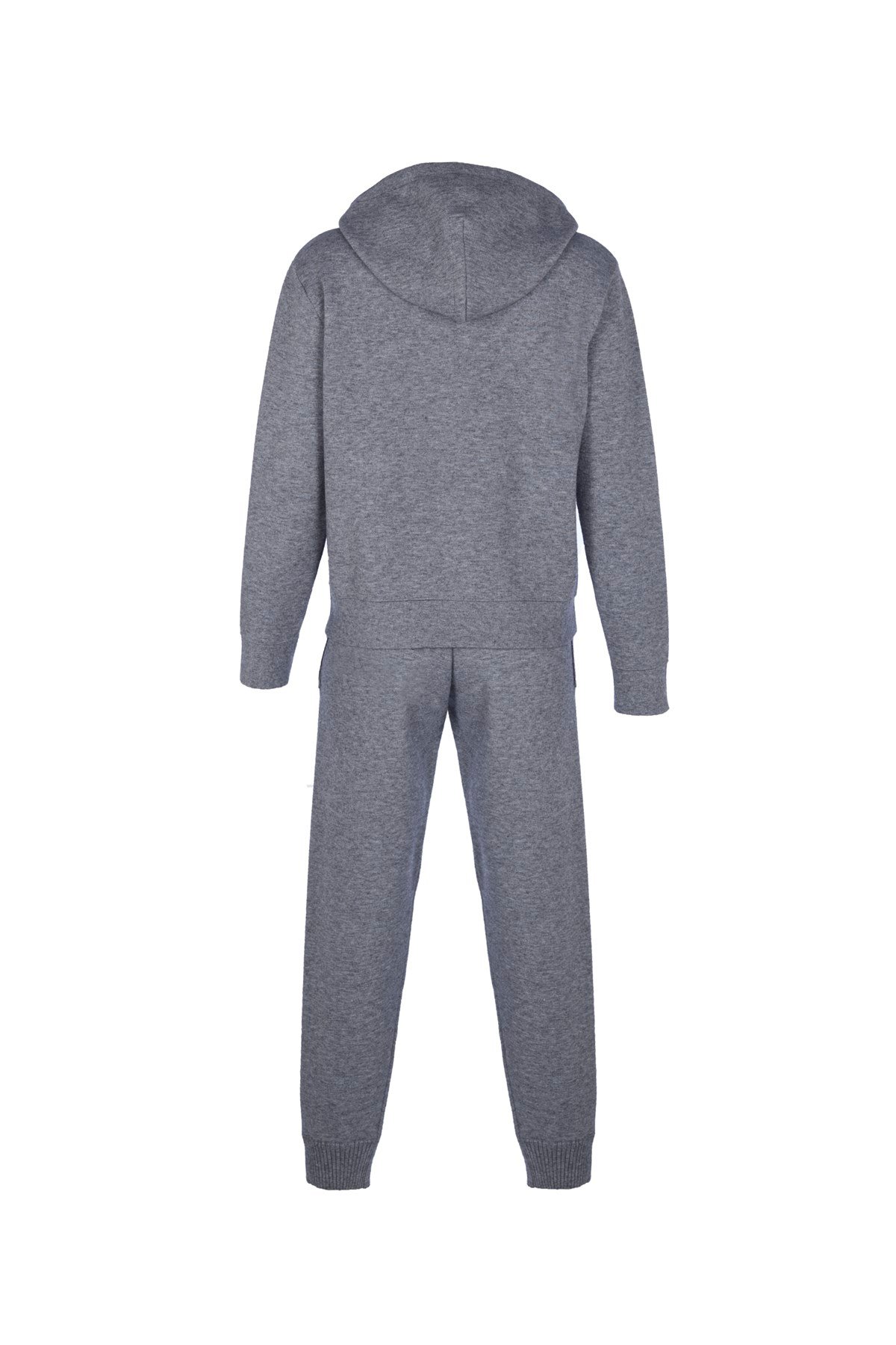 Antrasit Melanj Triko Jogger Pantolon