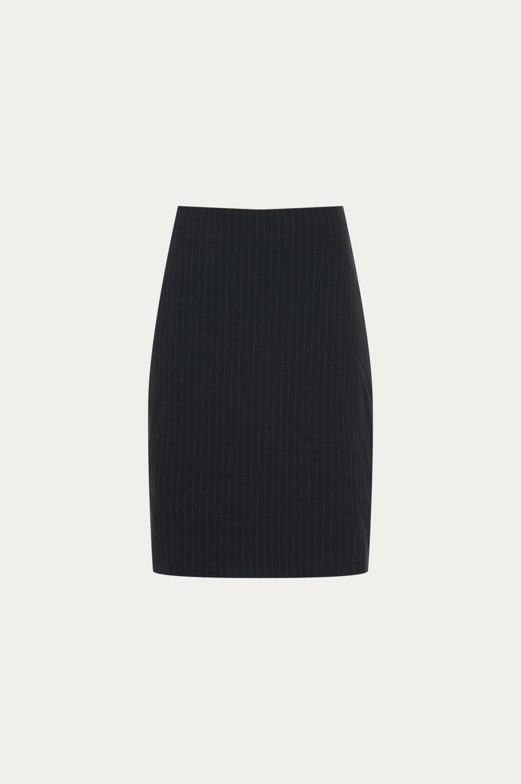Antrasit Pinstripe Midi Boy Kalem Etek