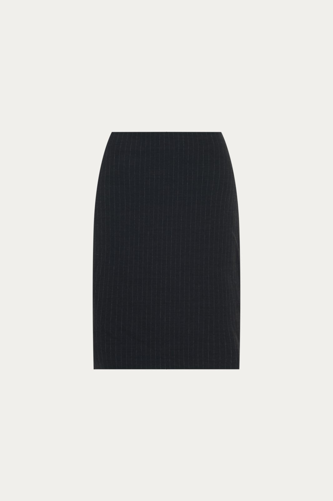 Antrasit Pinstripe Midi Boy Kalem Etek