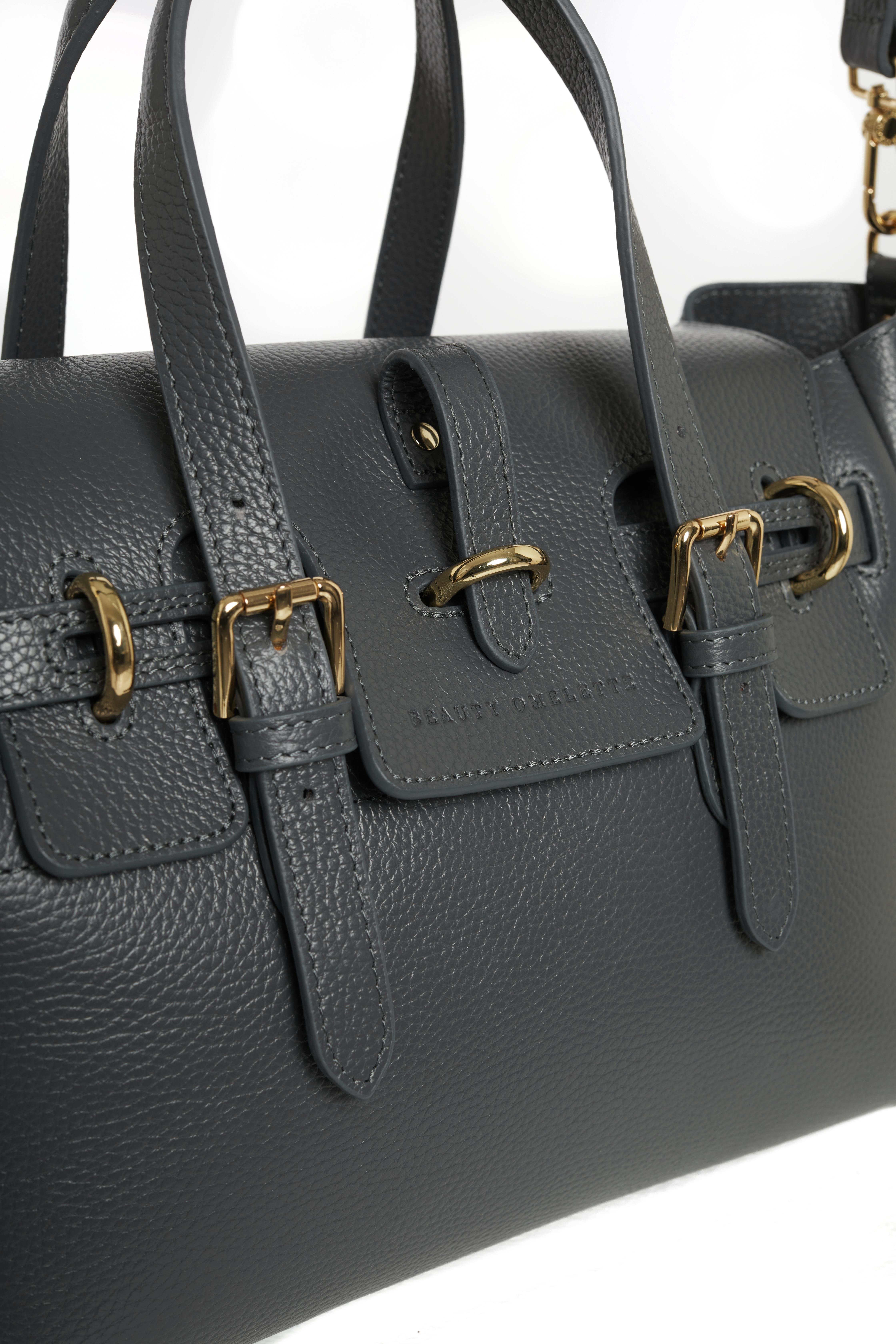 Asfalt Gabrielle Floater Medium Bag Gold