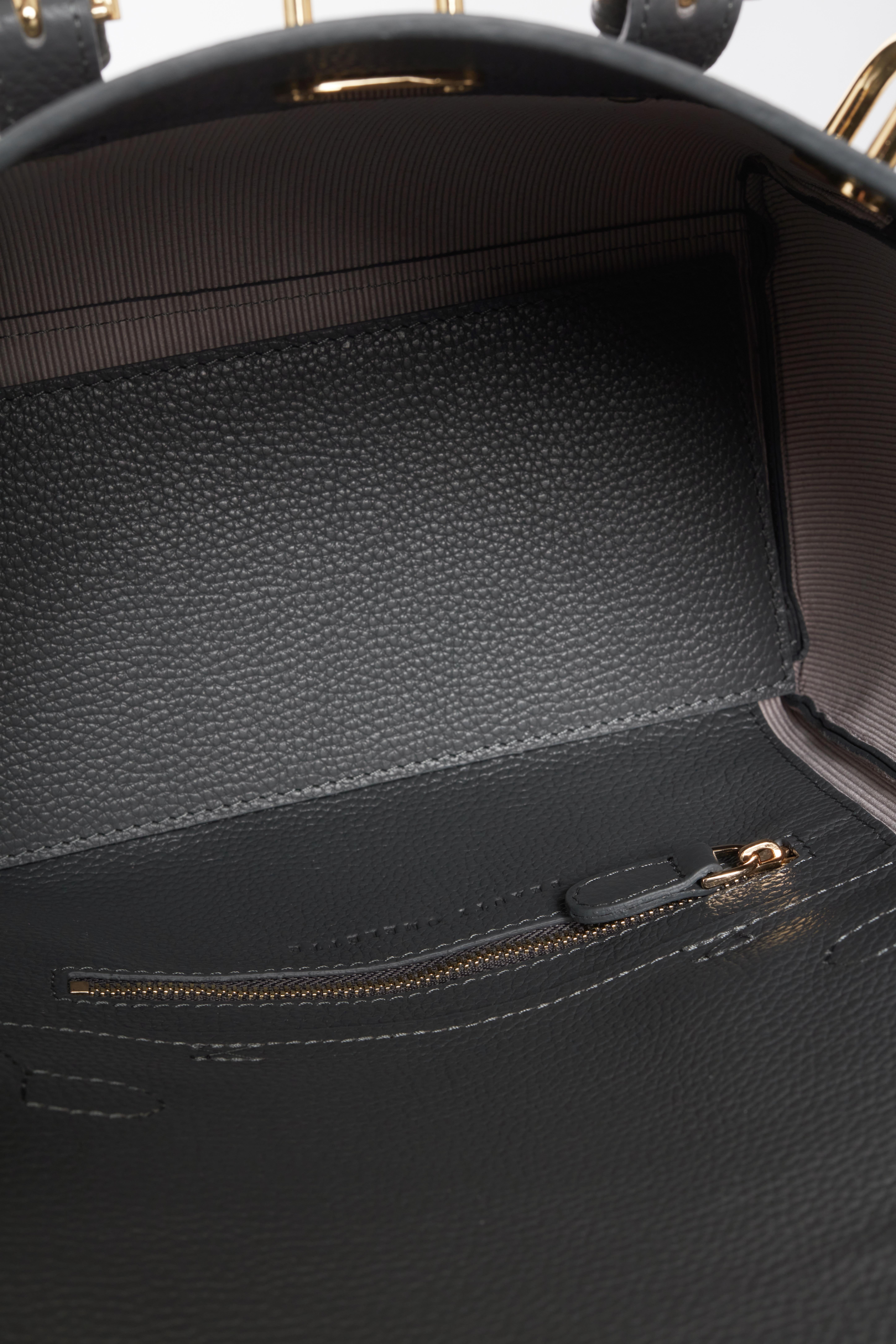 Asfalt Gabrielle Floater Mini Bag Gold