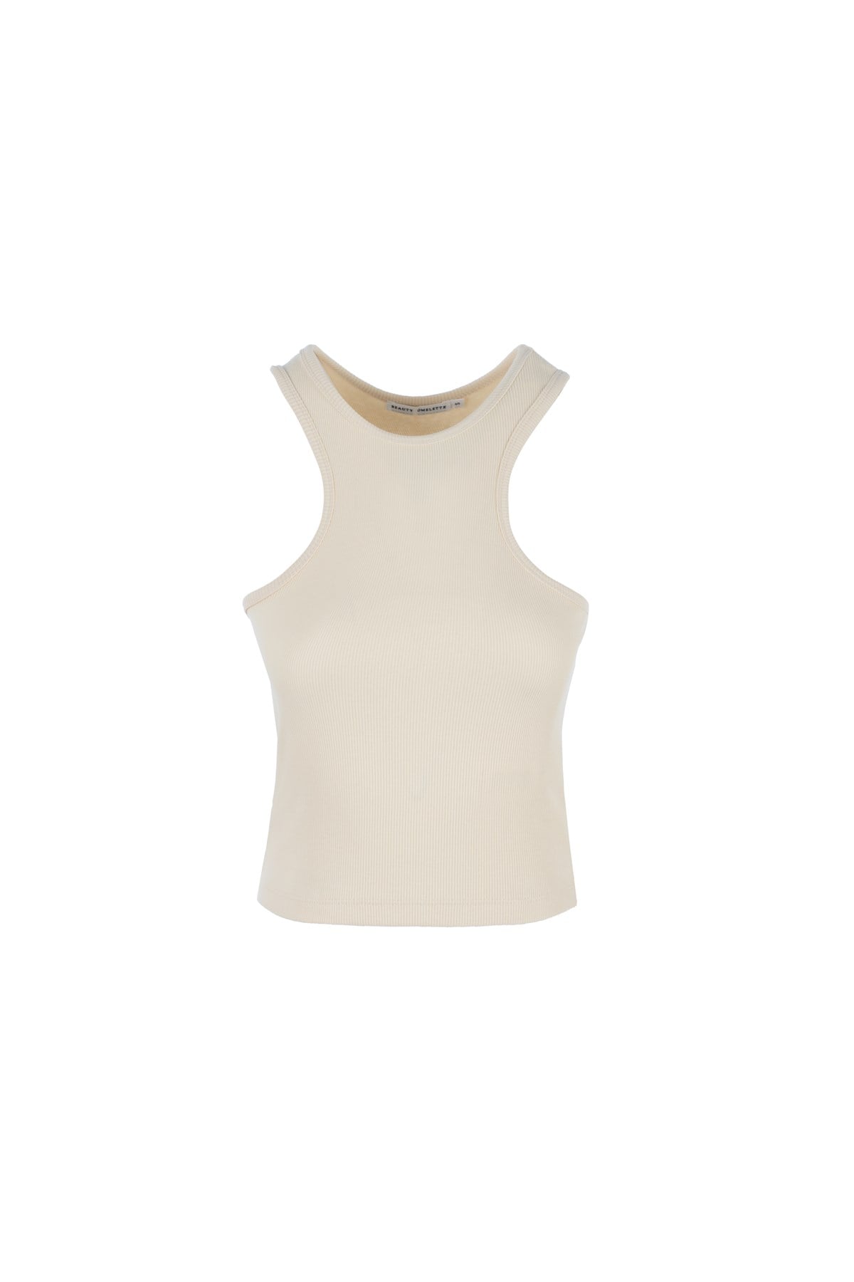 Bej Halter Neck Atlet